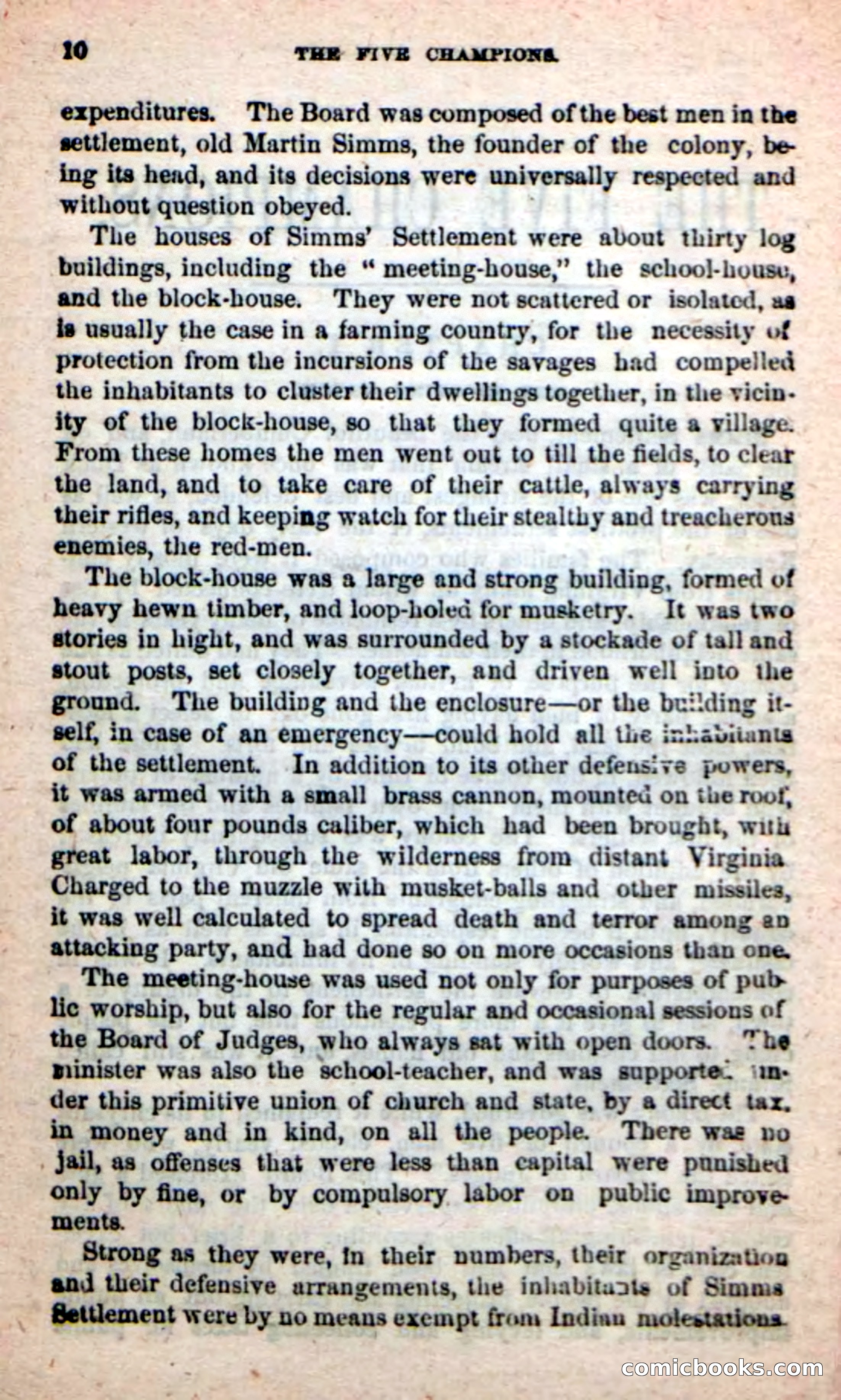 Beadle's New Dime Novels: The Five Champions — page 6 of 100