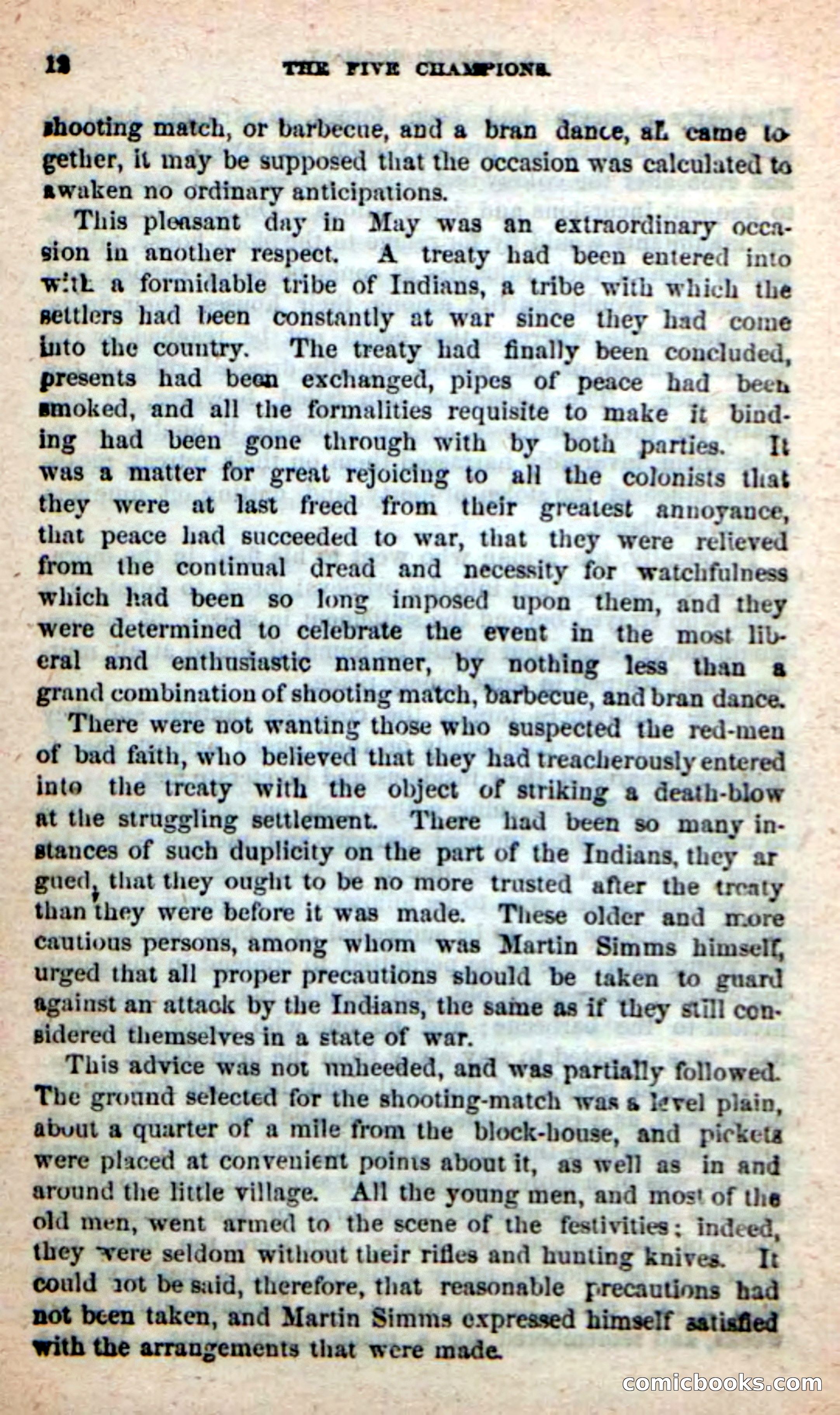 Beadle's New Dime Novels: The Five Champions — page 8 of 100