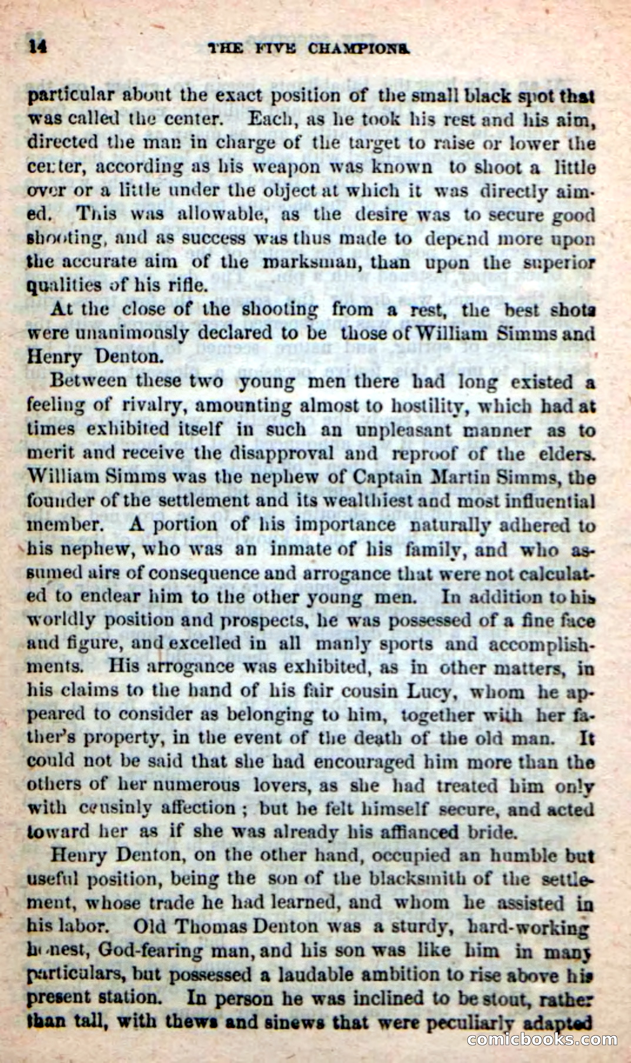 Beadle's New Dime Novels: The Five Champions — page 10 of 100