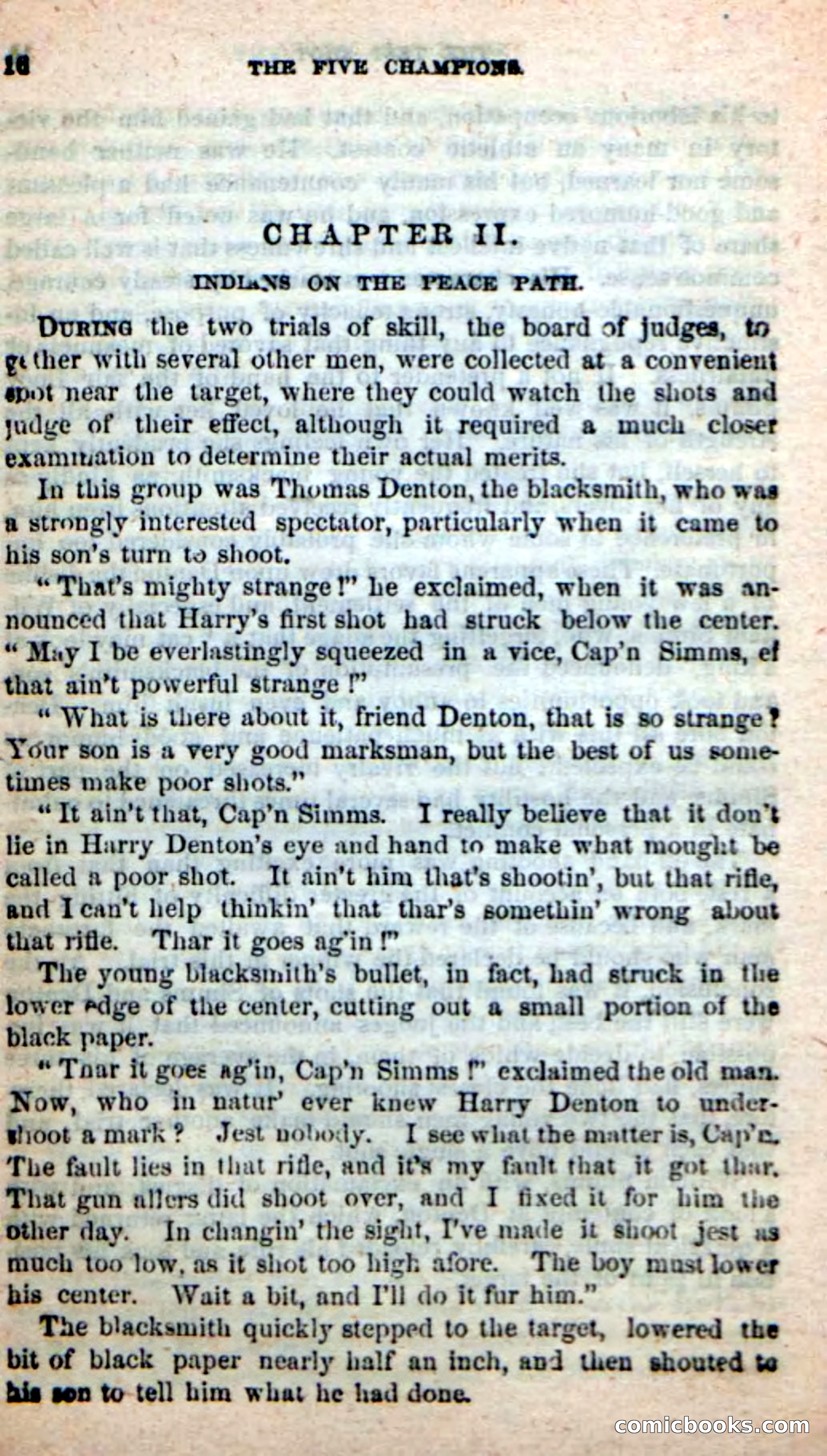 Beadle's New Dime Novels: The Five Champions — page 12 of 100