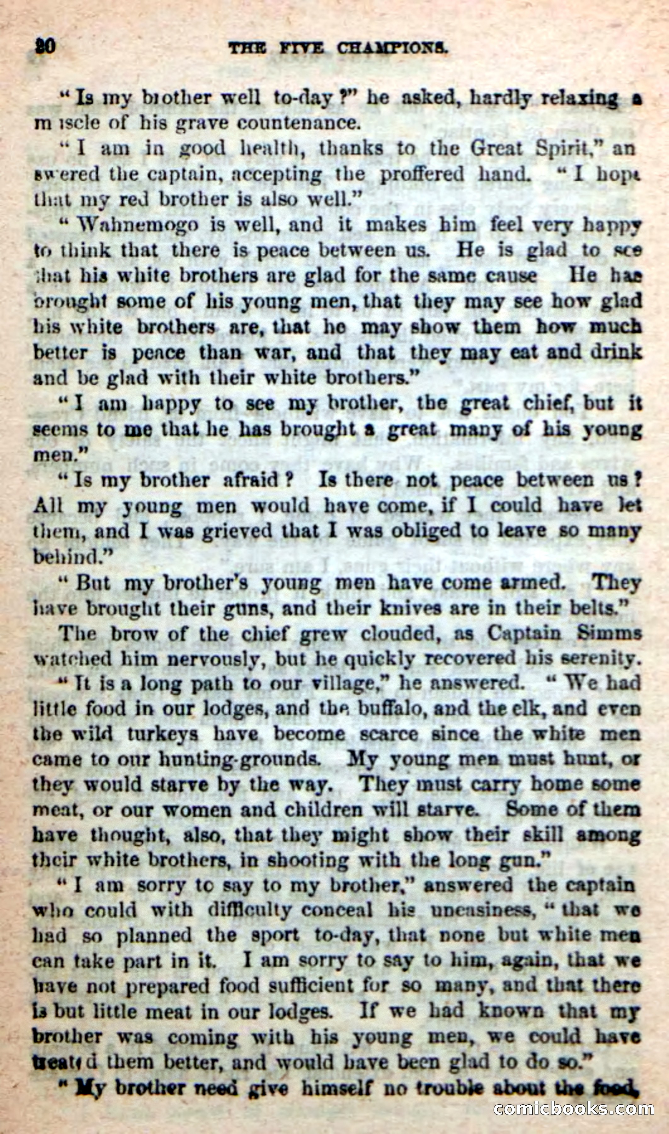 Beadle's New Dime Novels: The Five Champions — page 16 of 100