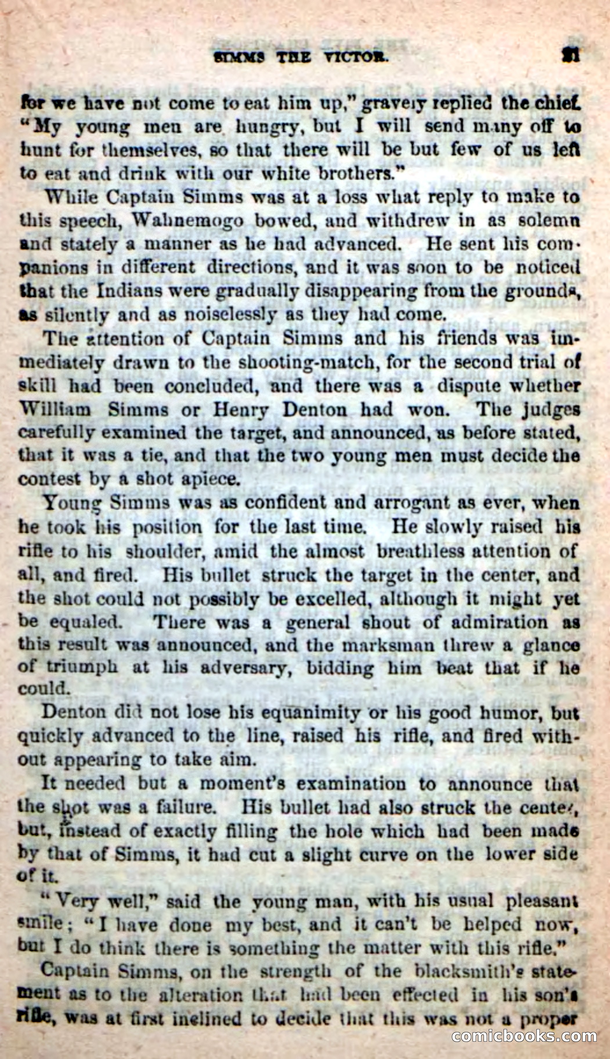 Beadle's New Dime Novels: The Five Champions — page 17 of 100