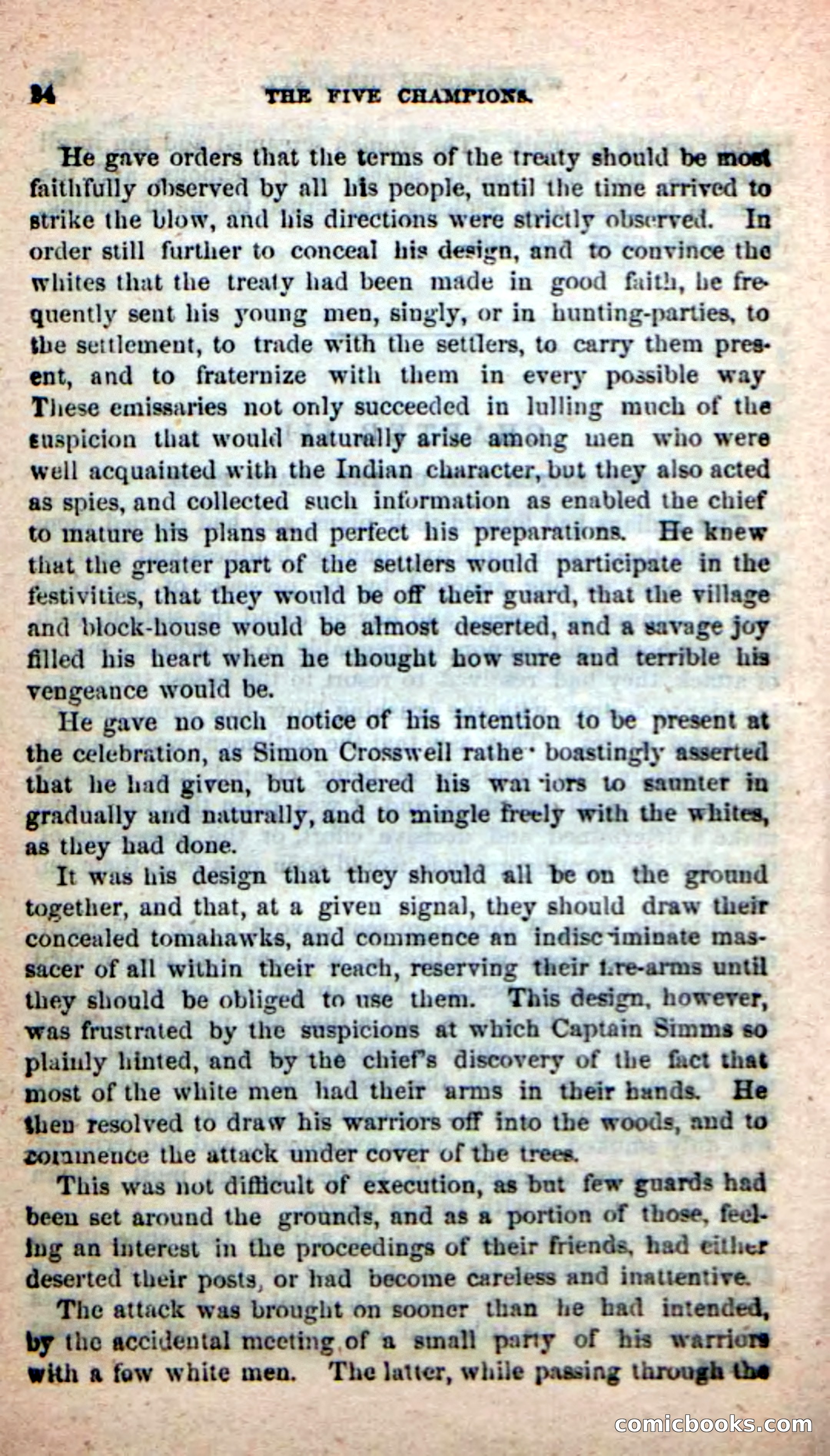 Beadle's New Dime Novels: The Five Champions — page 20 of 100