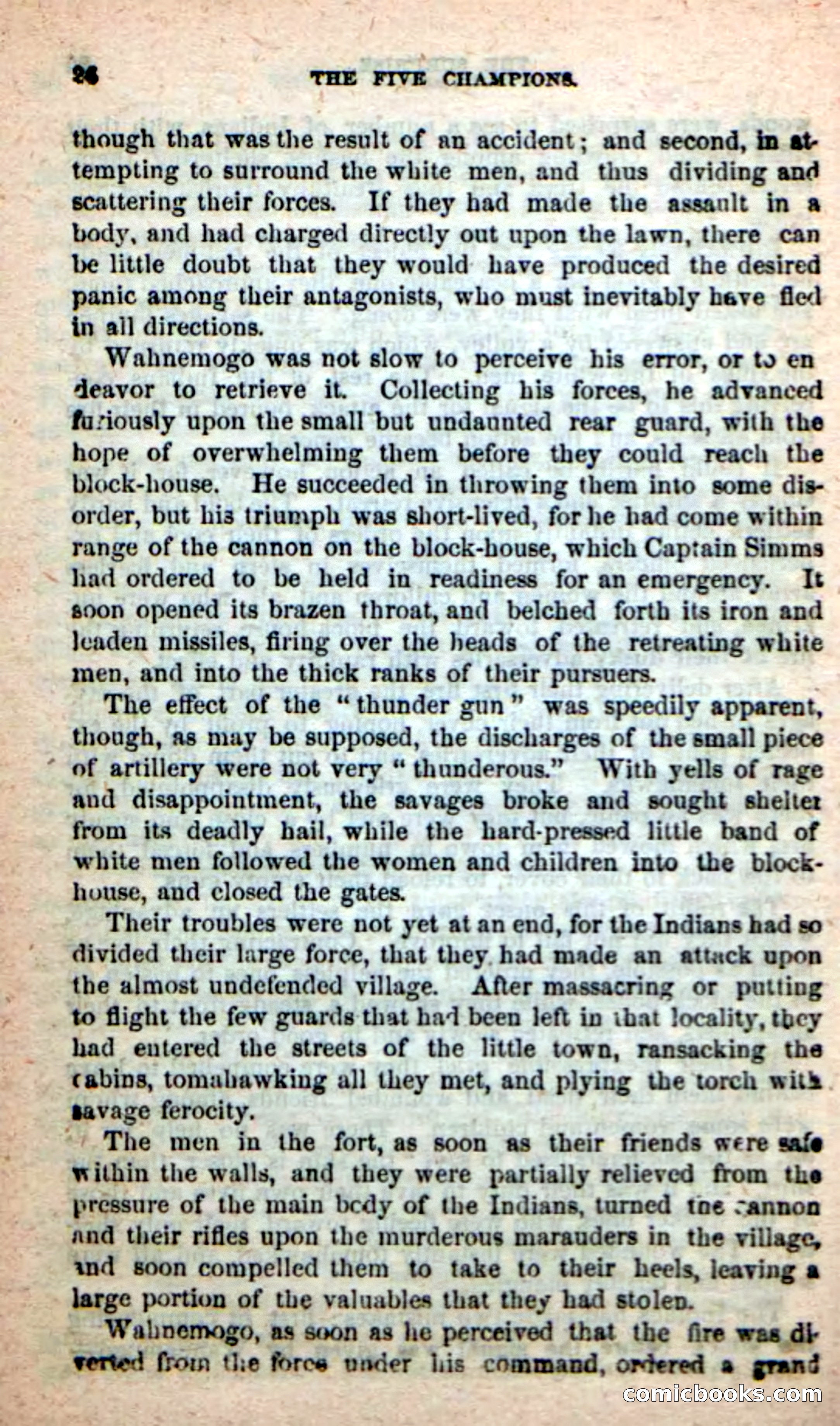 Beadle's New Dime Novels: The Five Champions — page 22 of 100