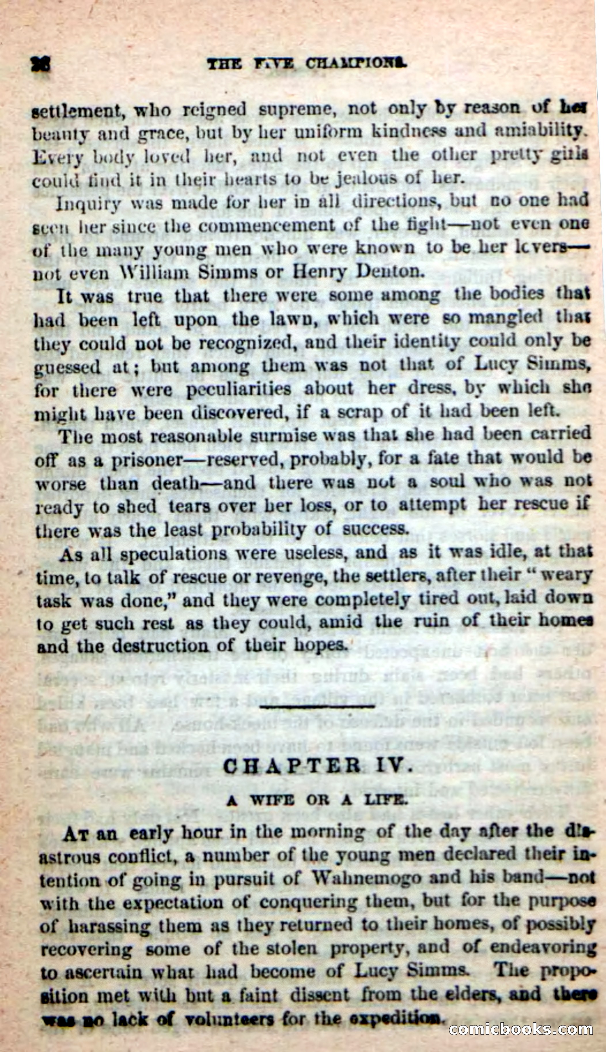 Beadle's New Dime Novels: The Five Champions — page 24 of 100
