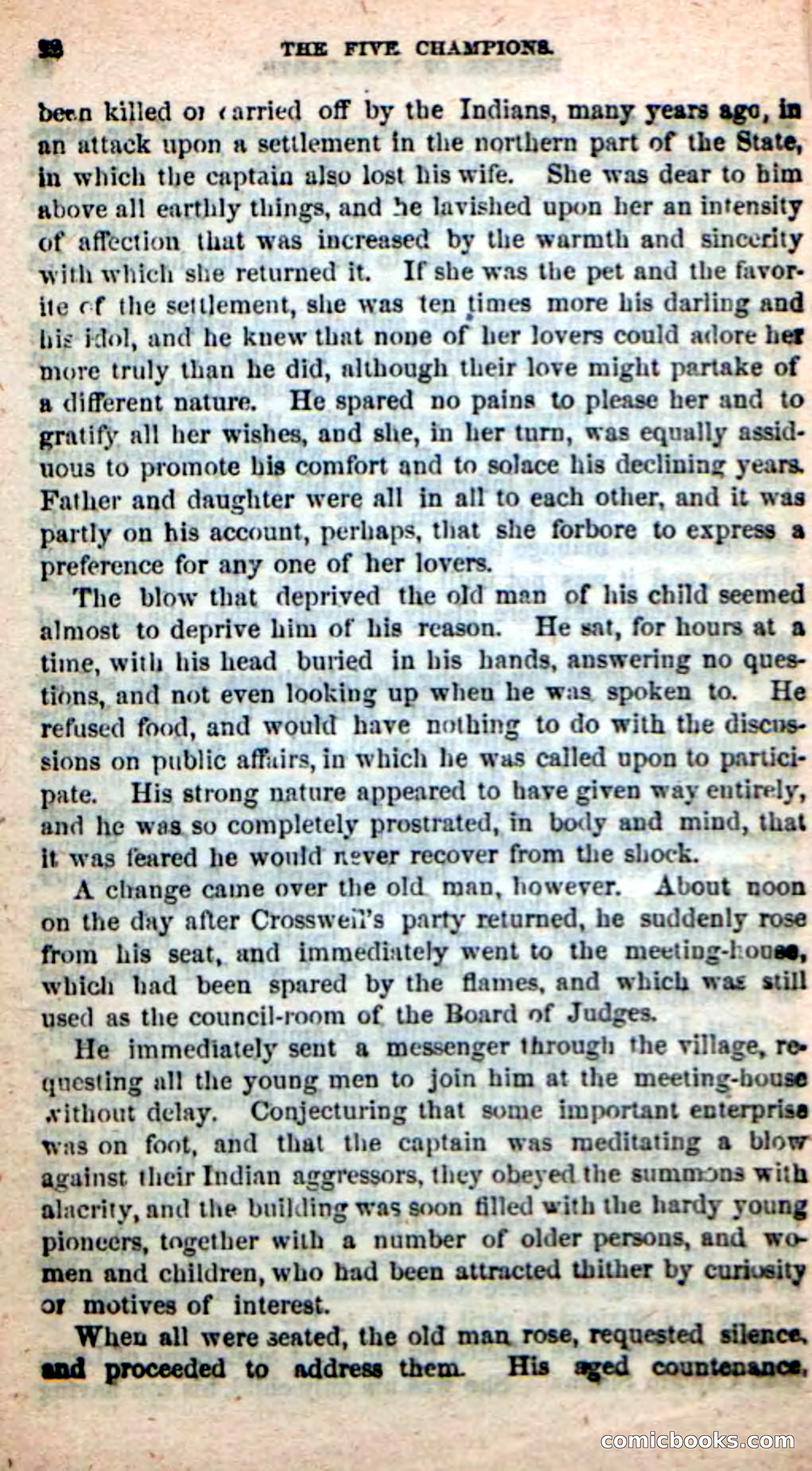 Beadle's New Dime Novels: The Five Champions — page 28 of 100