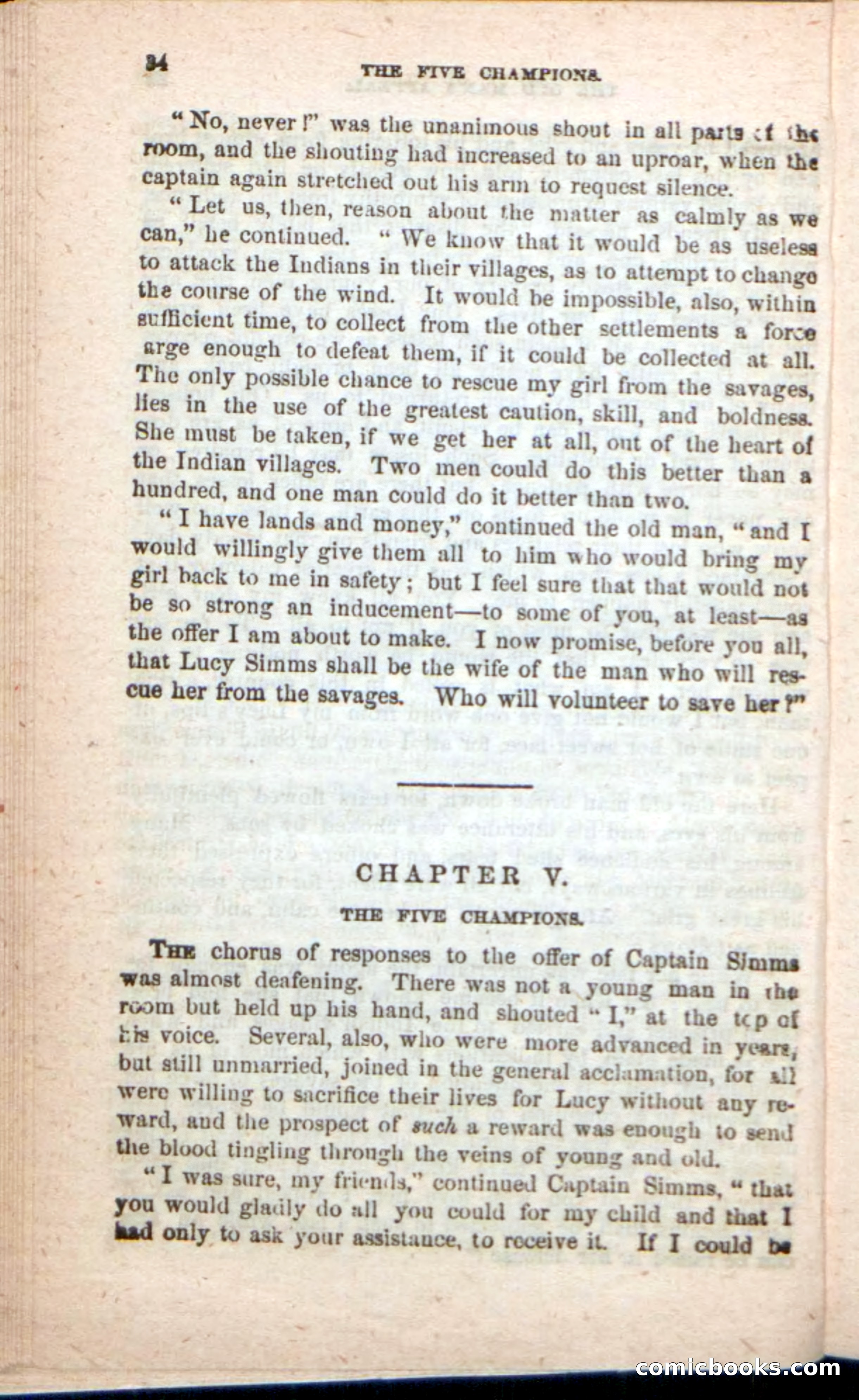 Beadle's New Dime Novels: The Five Champions — page 30 of 100