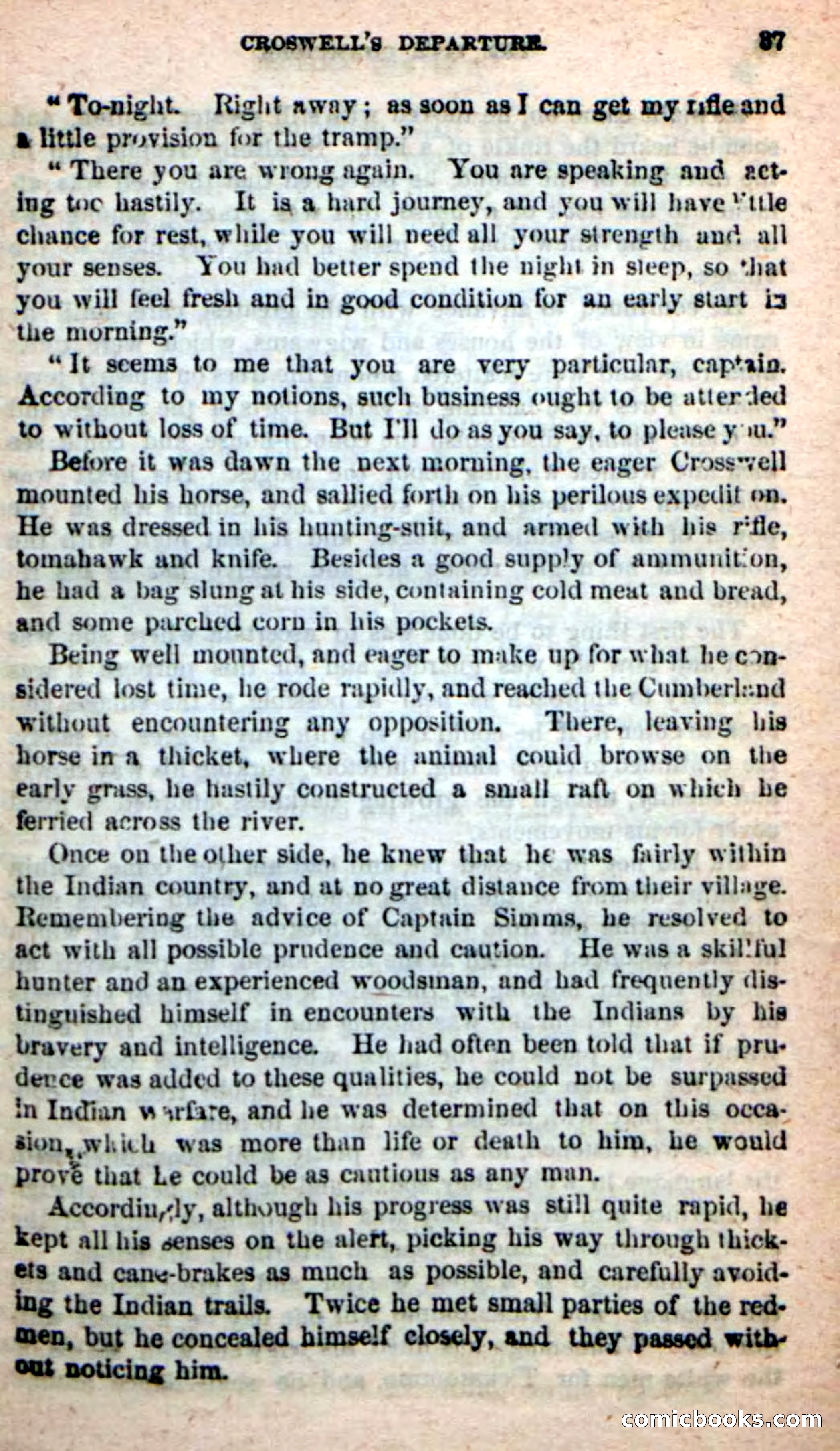 Beadle's New Dime Novels: The Five Champions — page 33 of 100