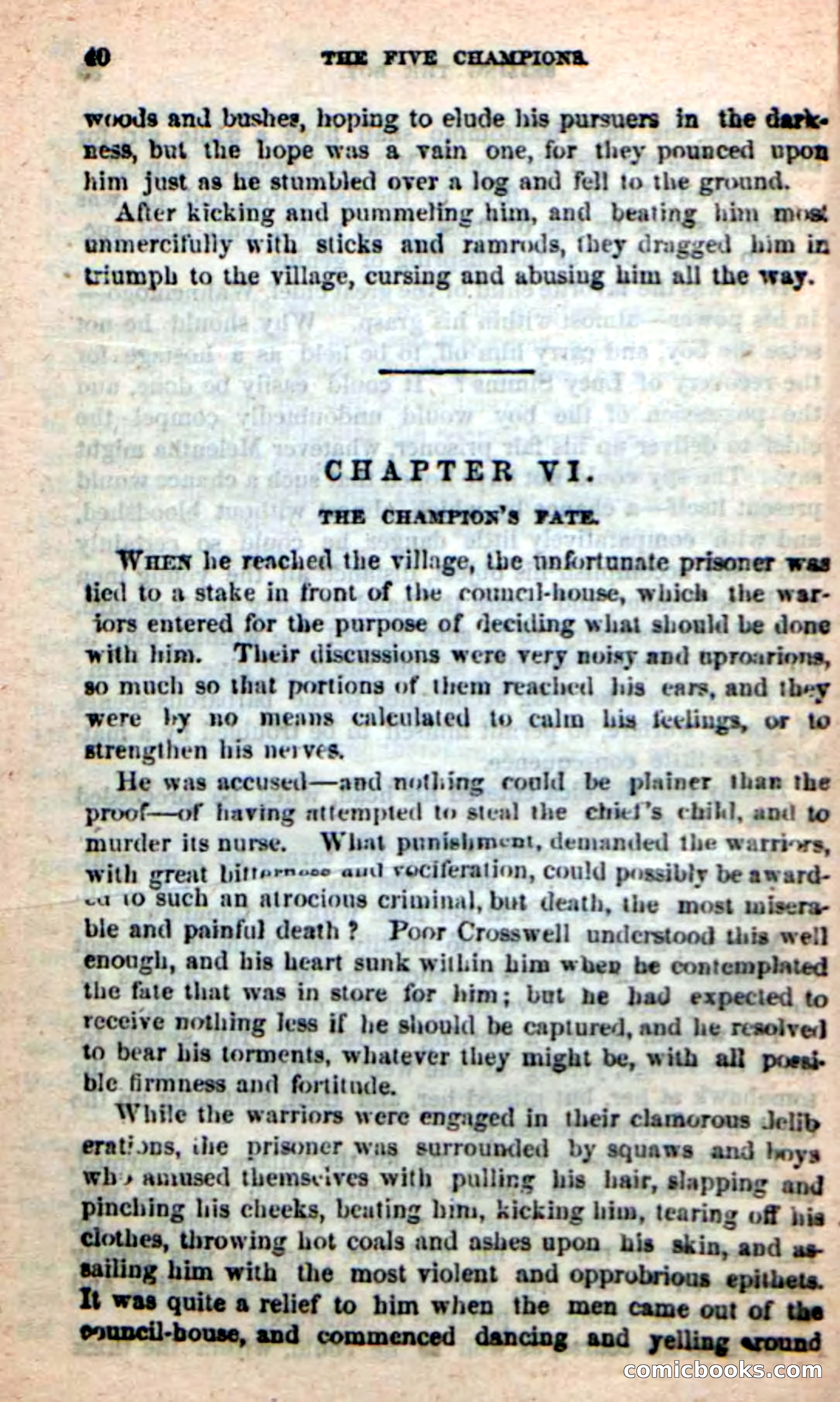 Beadle's New Dime Novels: The Five Champions — page 36 of 100