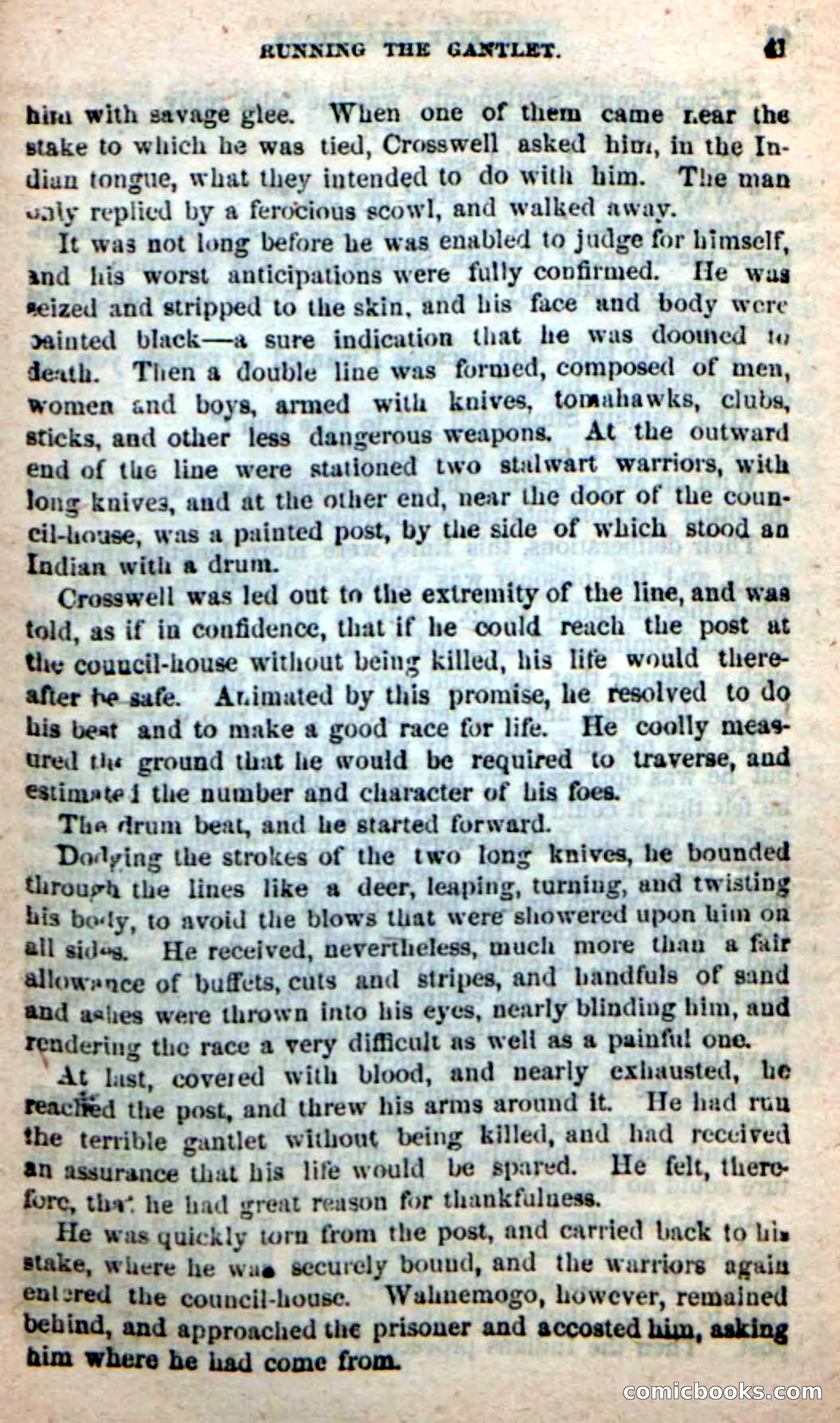 Beadle's New Dime Novels: The Five Champions — page 37 of 100