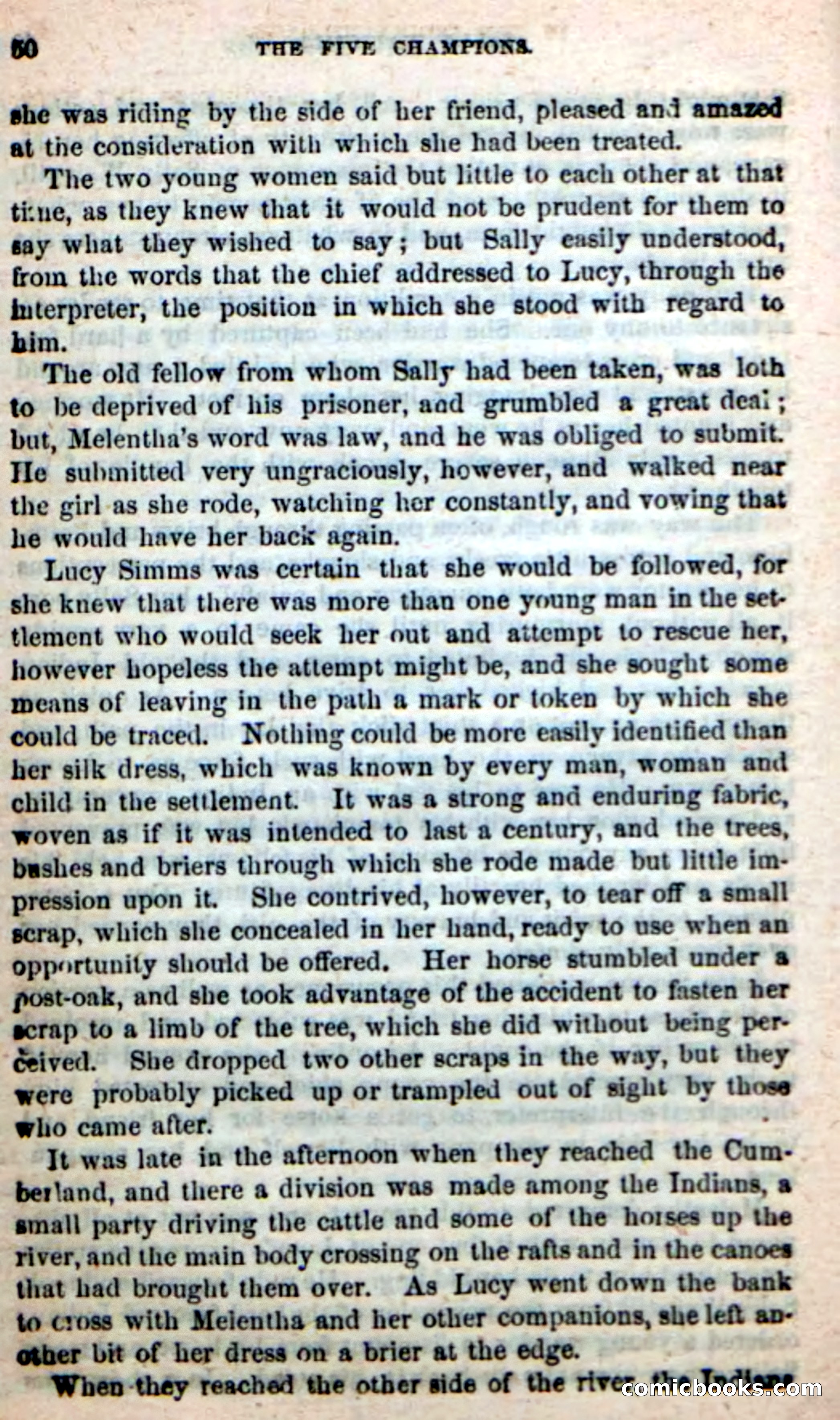 Beadle's New Dime Novels: The Five Champions — page 46 of 100