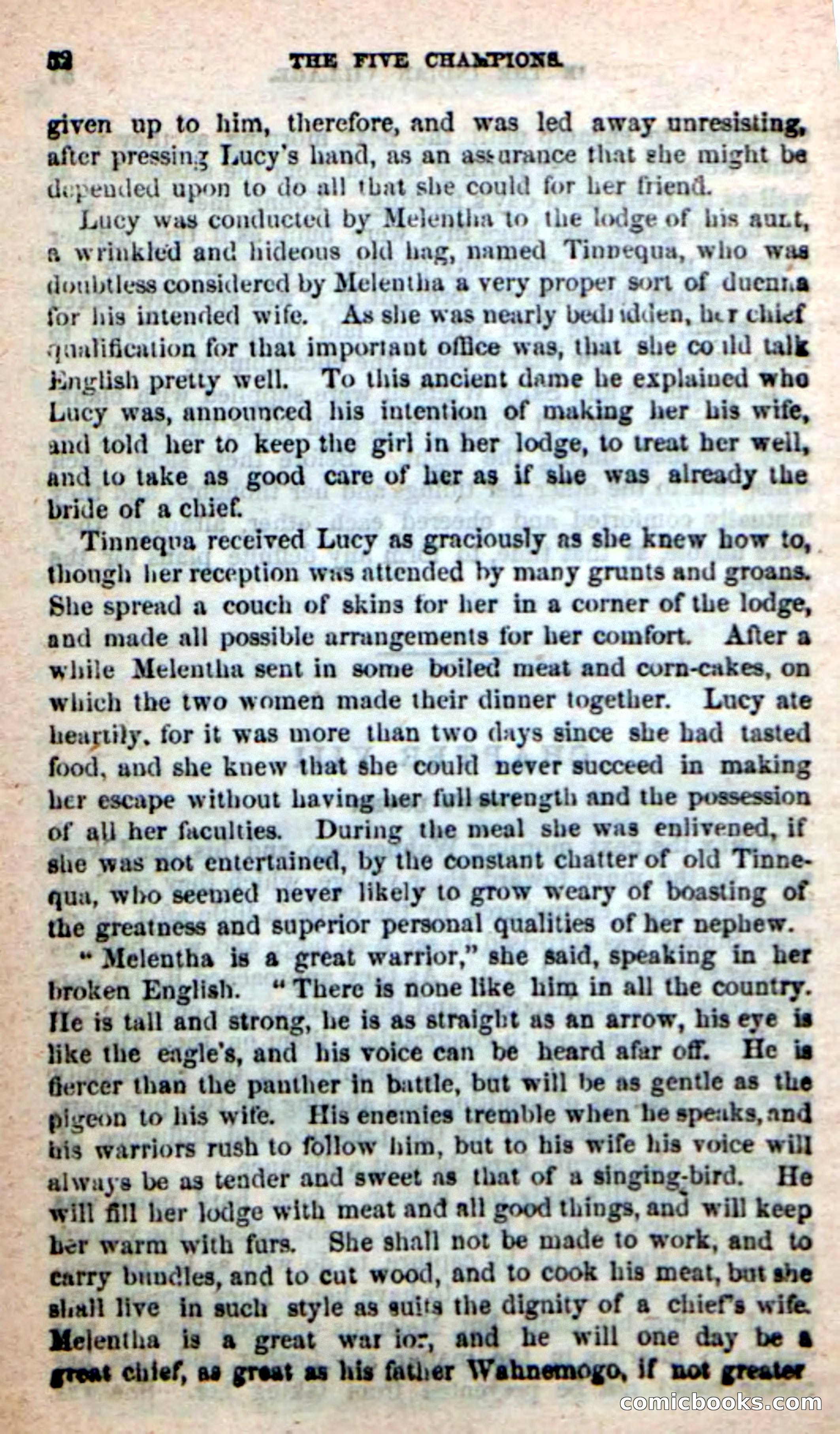 Beadle's New Dime Novels: The Five Champions — page 48 of 100