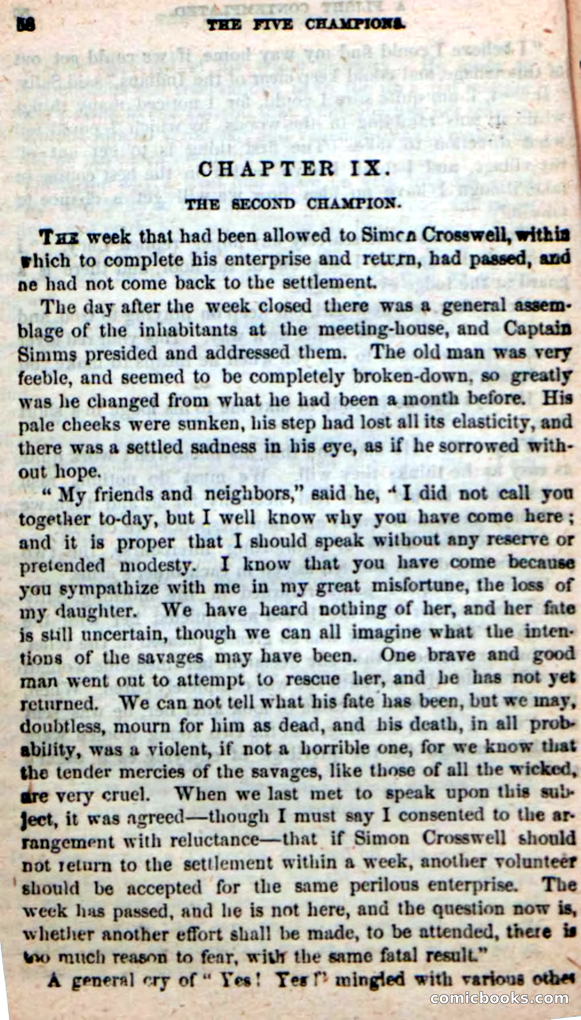 Beadle's New Dime Novels: The Five Champions — page 54 of 100
