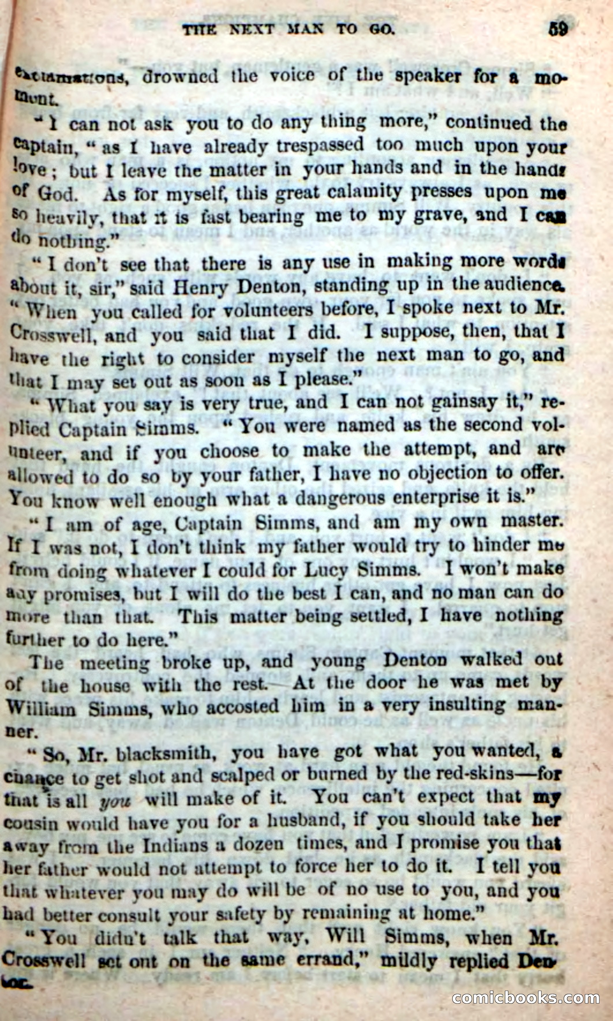 Beadle's New Dime Novels: The Five Champions — page 55 of 100
