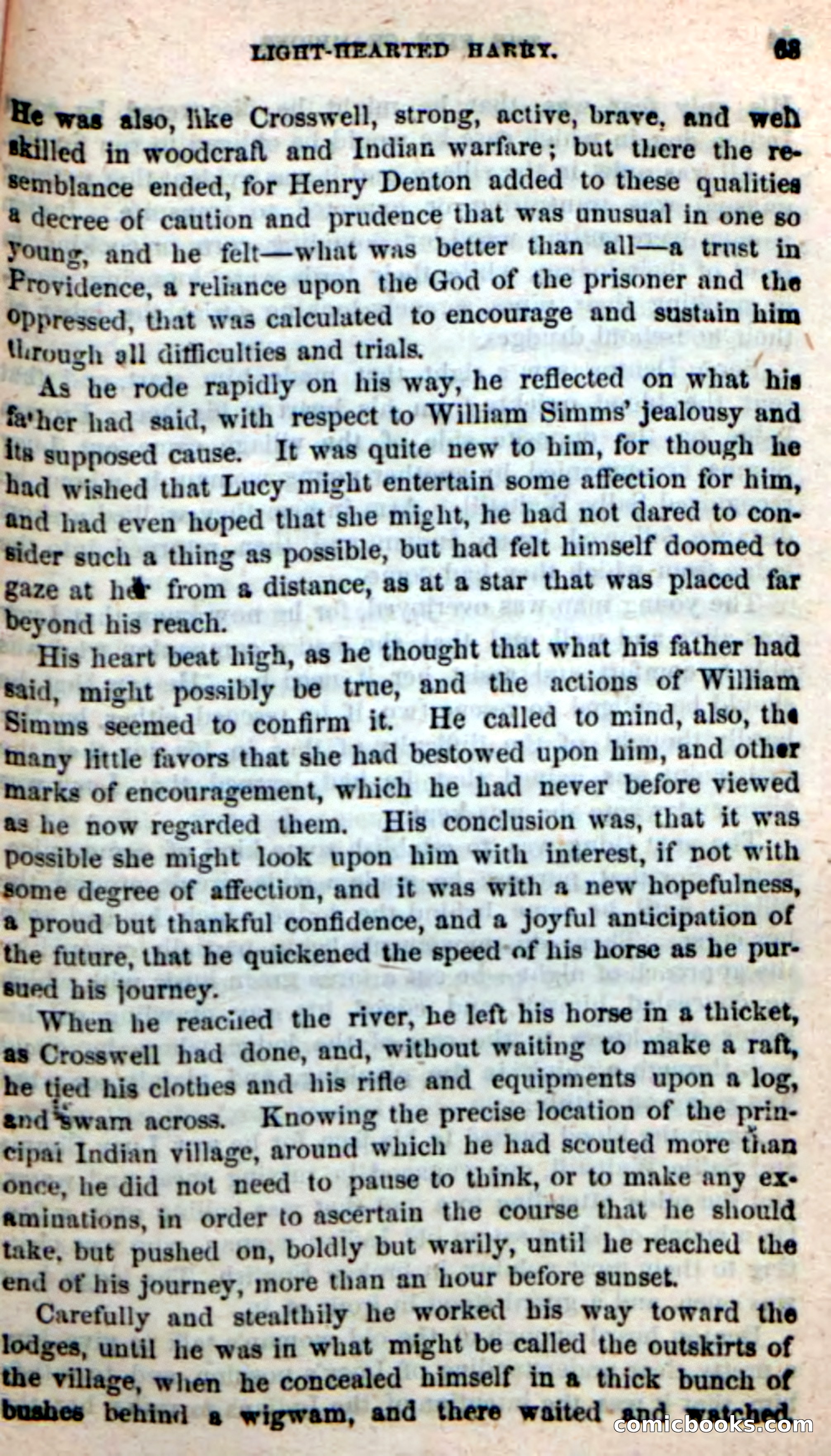 Beadle's New Dime Novels: The Five Champions — page 59 of 100