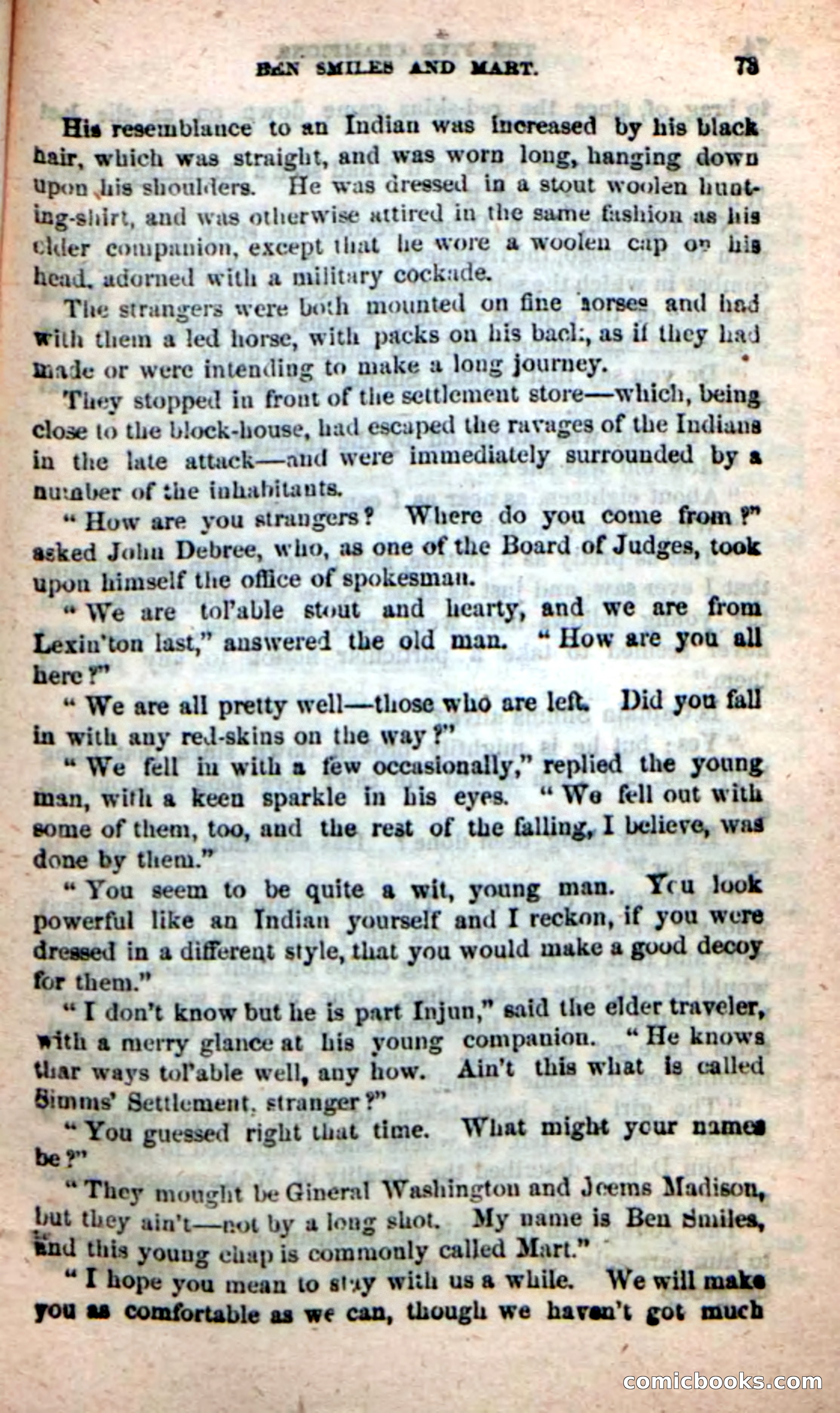 Beadle's New Dime Novels: The Five Champions — page 69 of 100