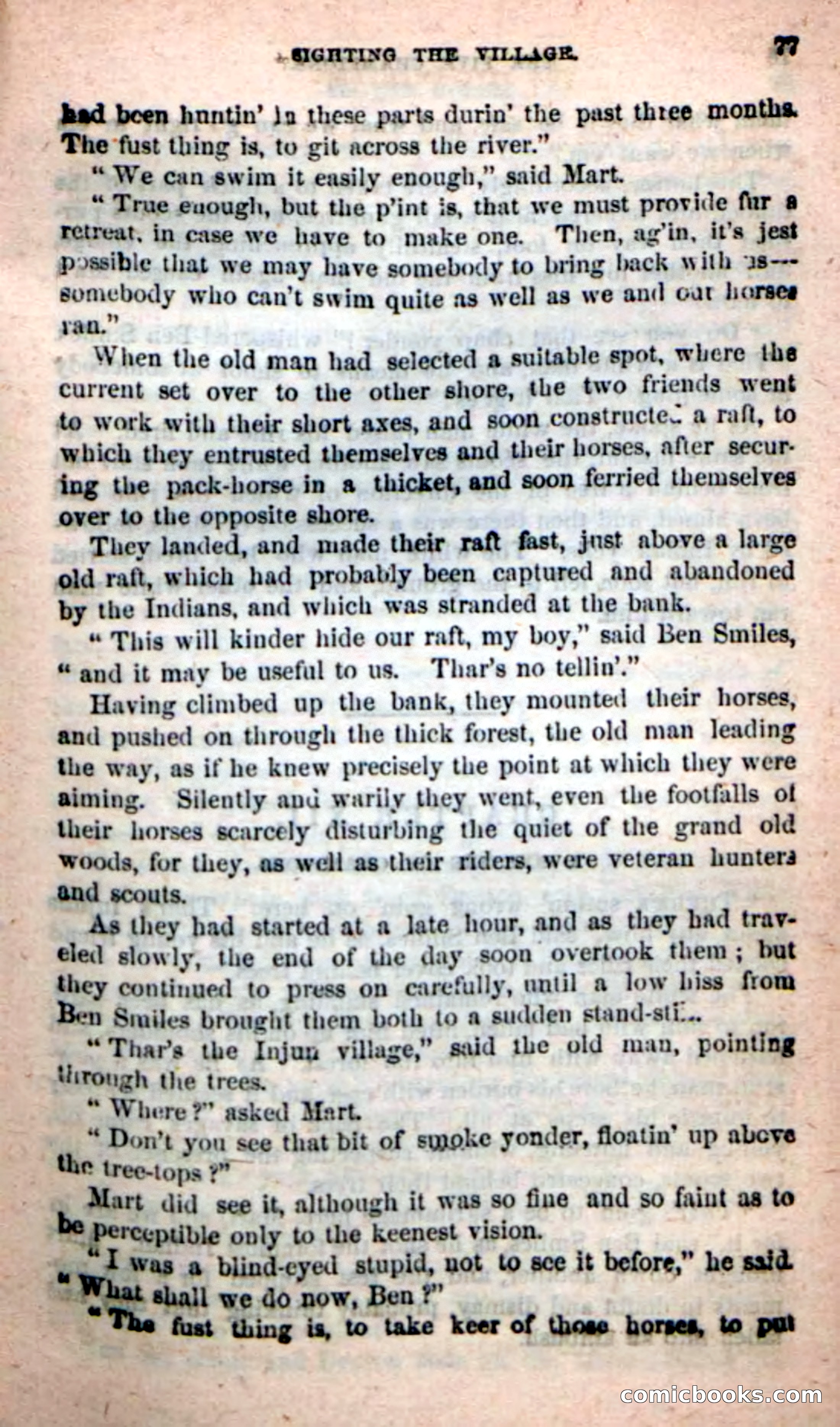 Beadle's New Dime Novels: The Five Champions — page 73 of 100