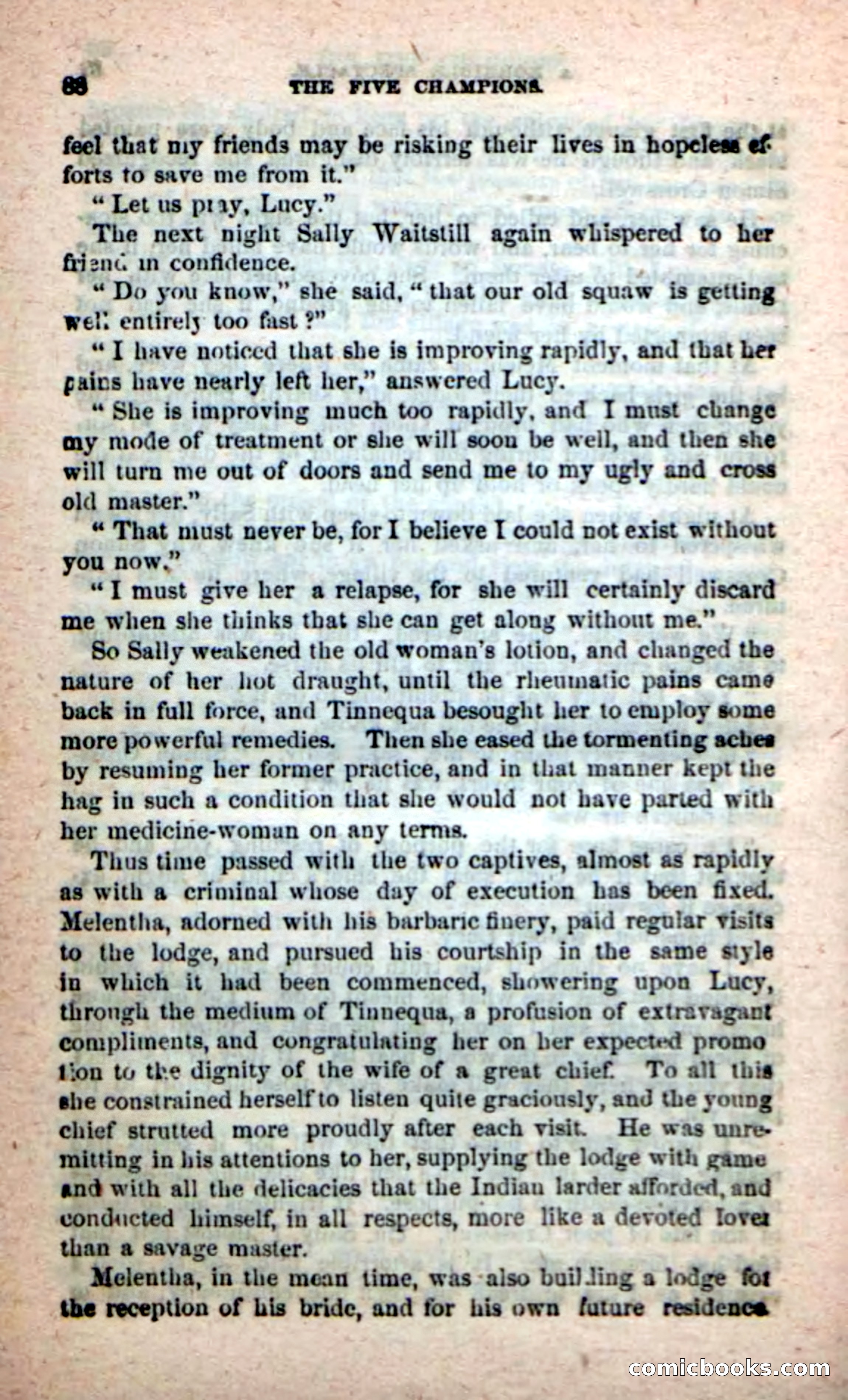 Beadle's New Dime Novels: The Five Champions — page 84 of 100