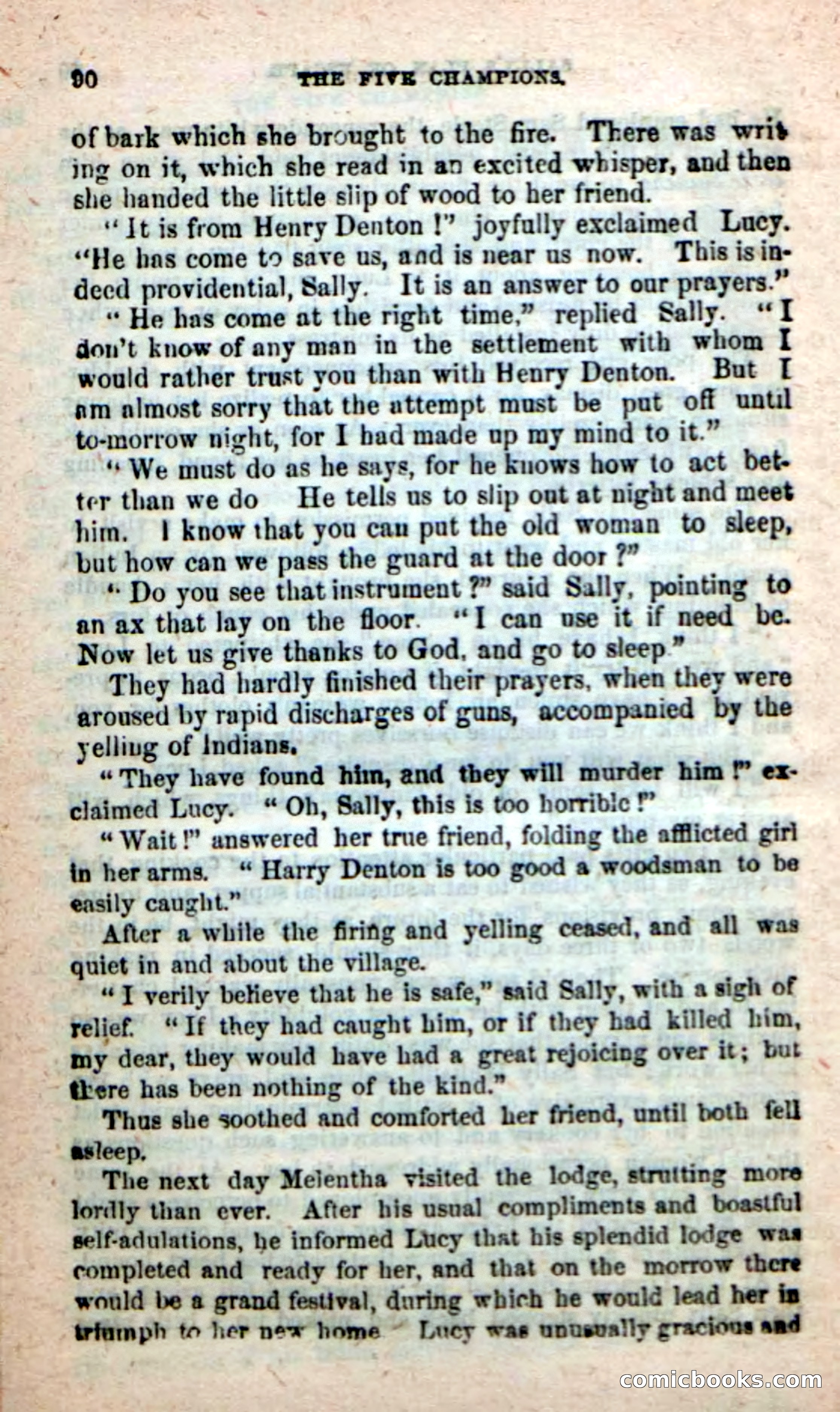 Beadle's New Dime Novels: The Five Champions — page 86 of 100