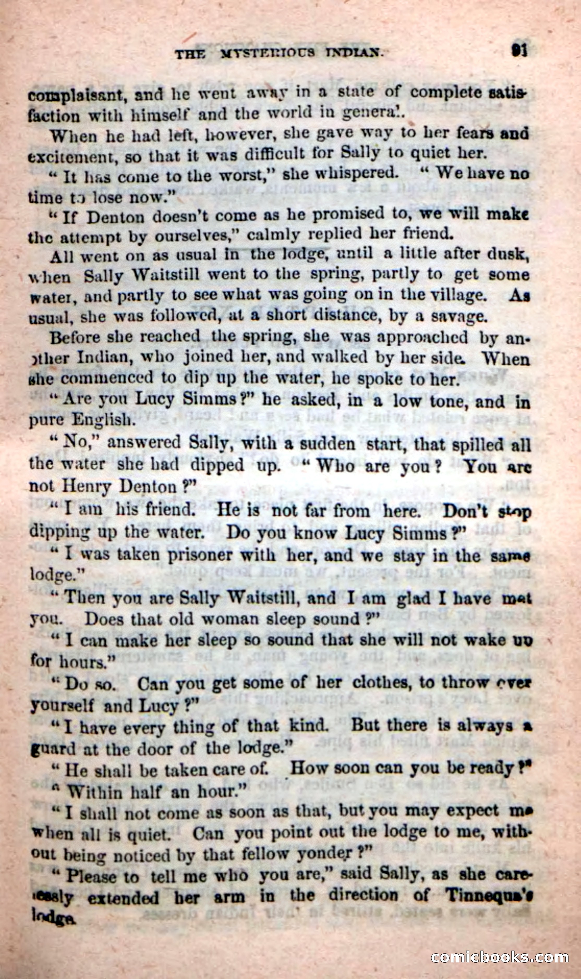 Beadle's New Dime Novels: The Five Champions — page 87 of 100