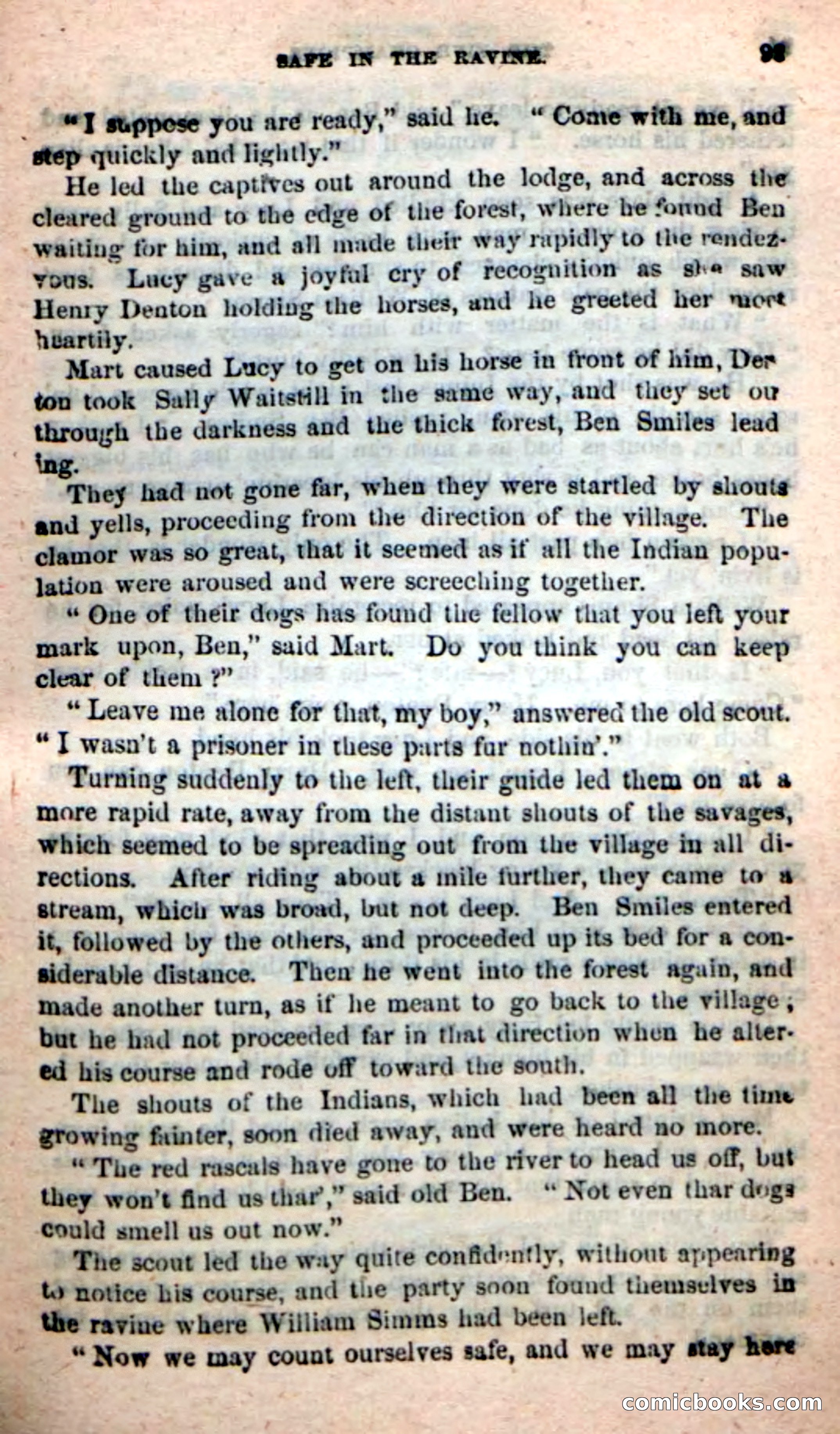 Beadle's New Dime Novels: The Five Champions — page 89 of 100