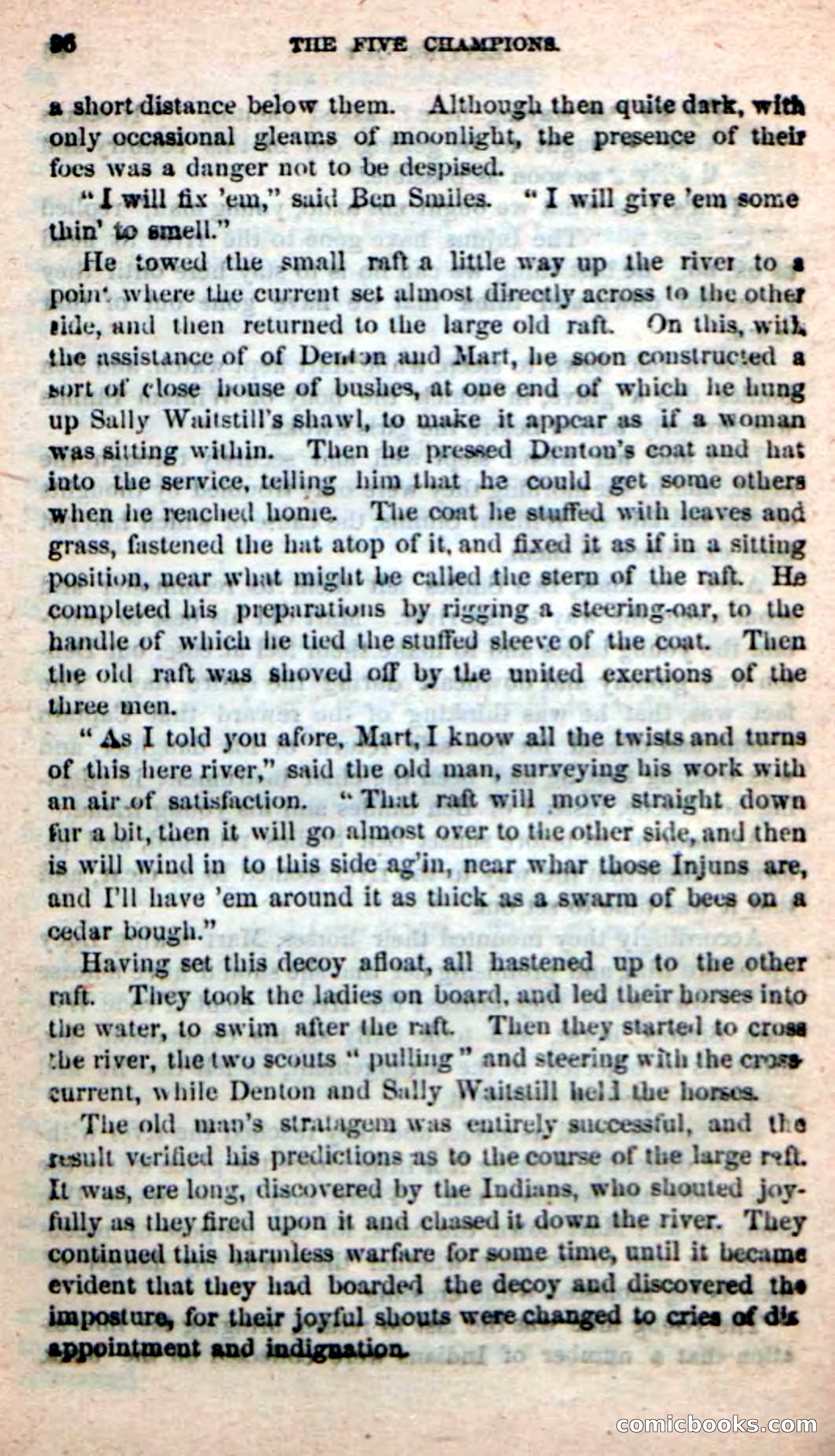 Beadle's New Dime Novels: The Five Champions — page 92 of 100