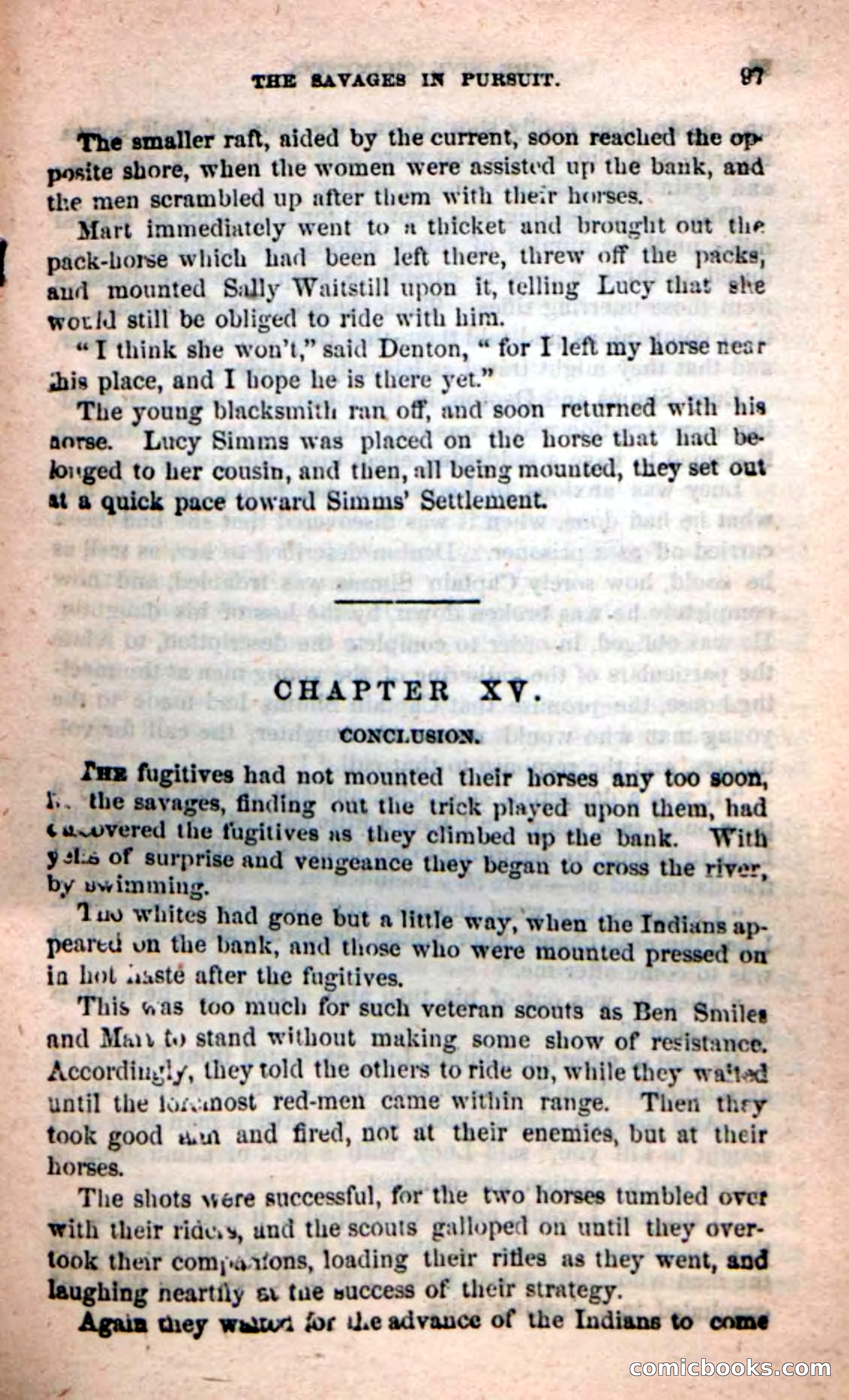 Beadle's New Dime Novels: The Five Champions — page 93 of 100