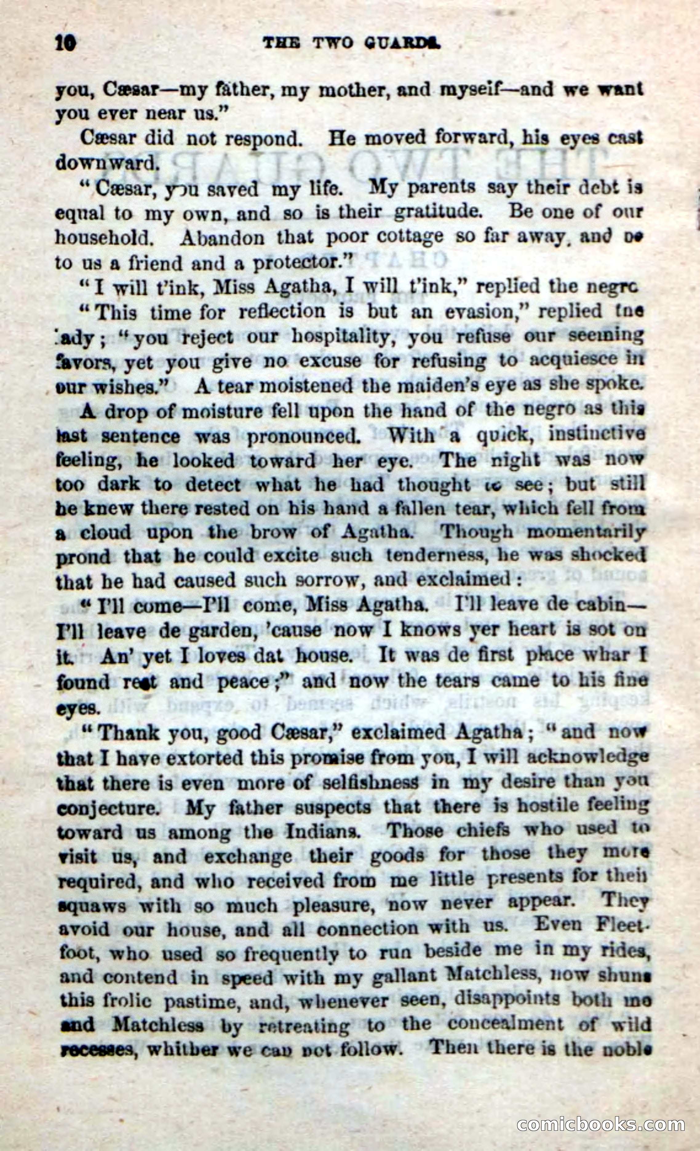 Beadle's New Dime Novels: The Two Guards — page 6 of 100
