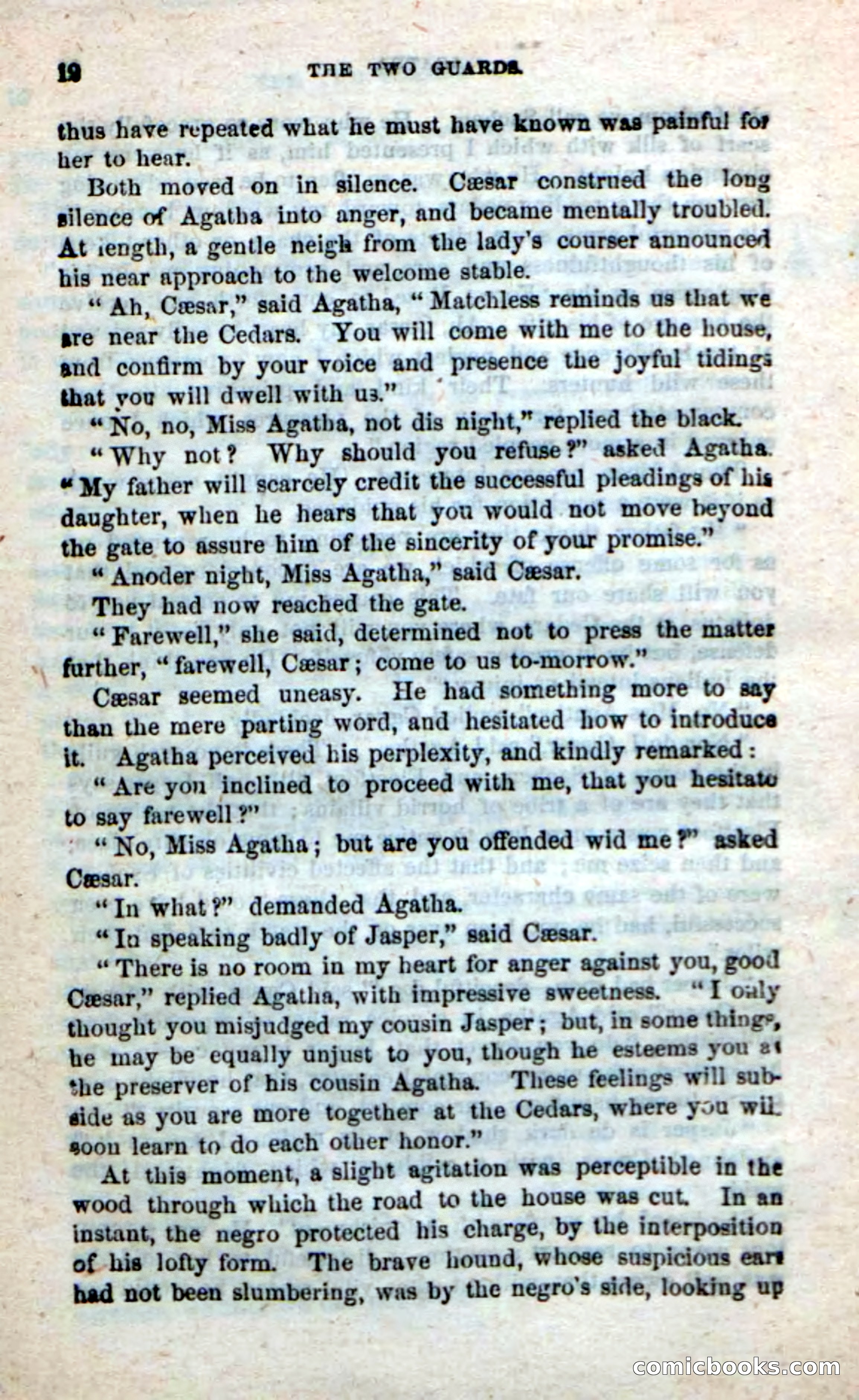 Beadle's New Dime Novels: The Two Guards — page 8 of 100