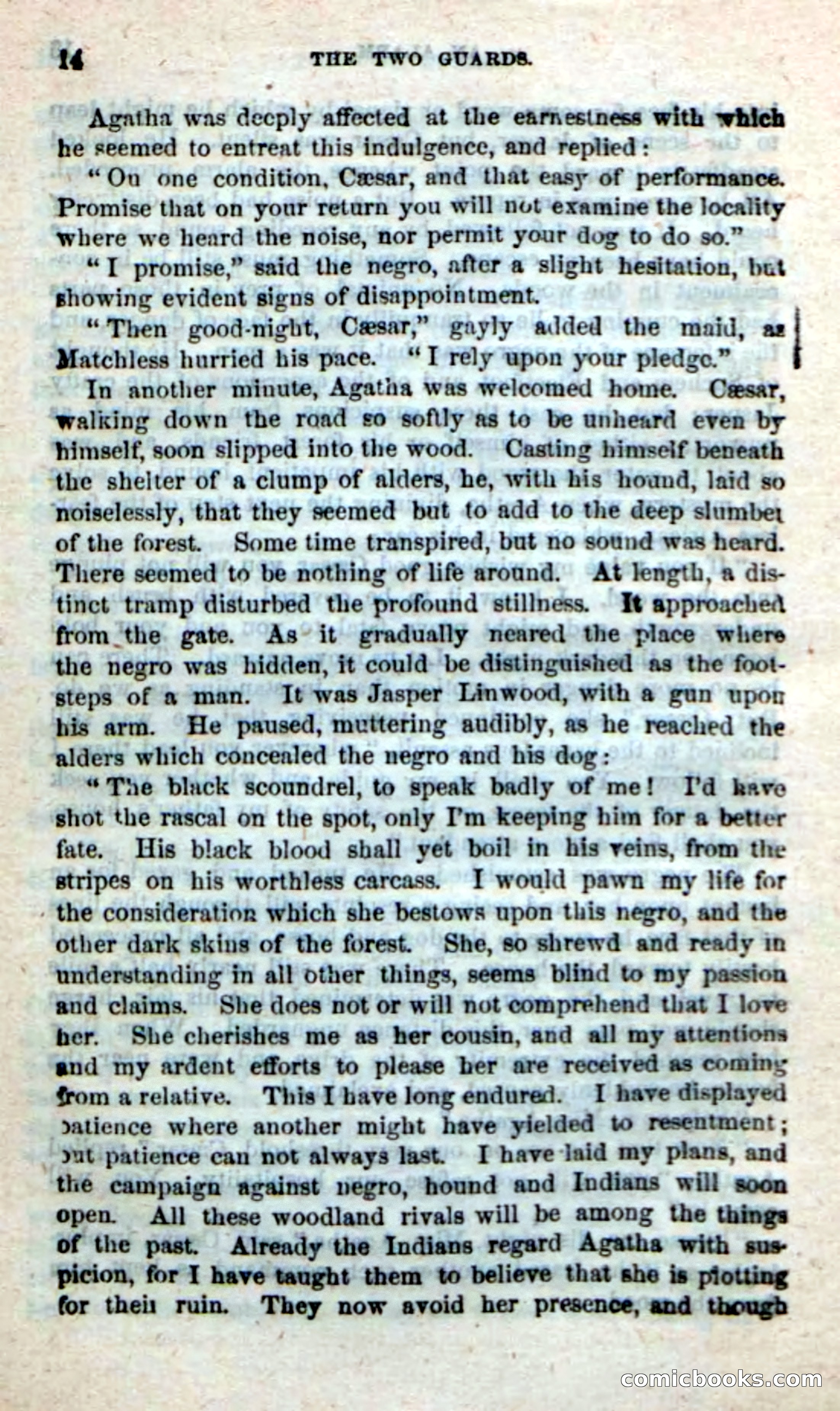 Beadle's New Dime Novels: The Two Guards — page 10 of 100