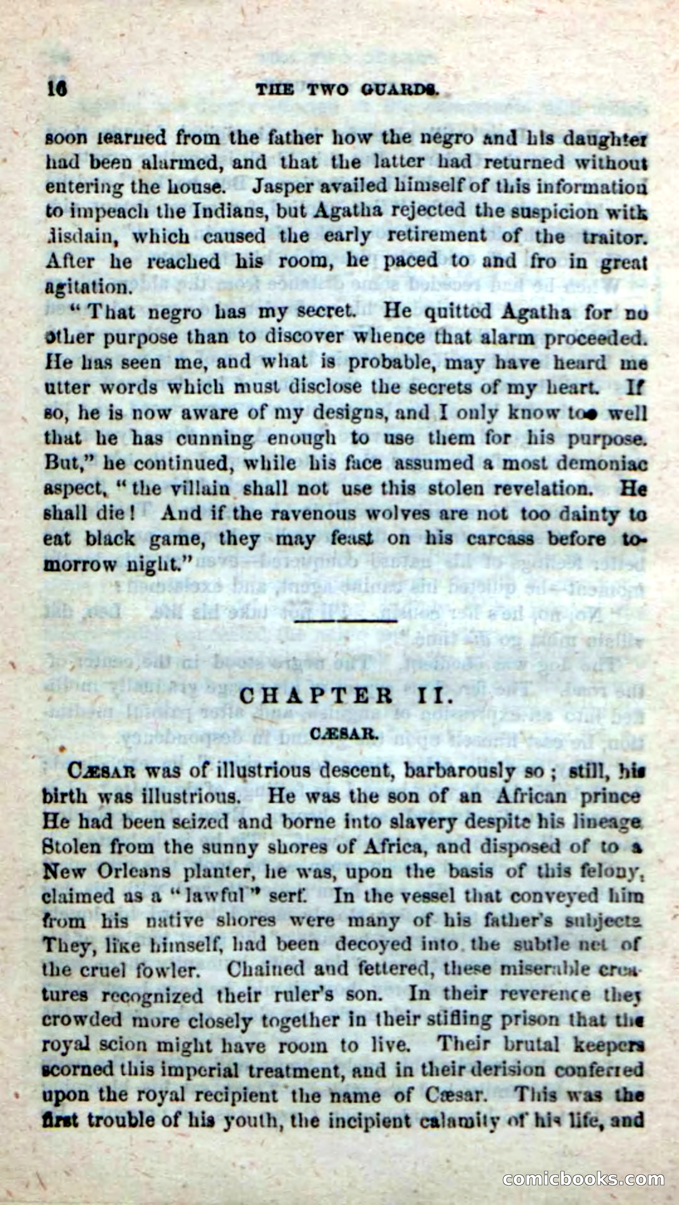 Beadle's New Dime Novels: The Two Guards — page 12 of 100