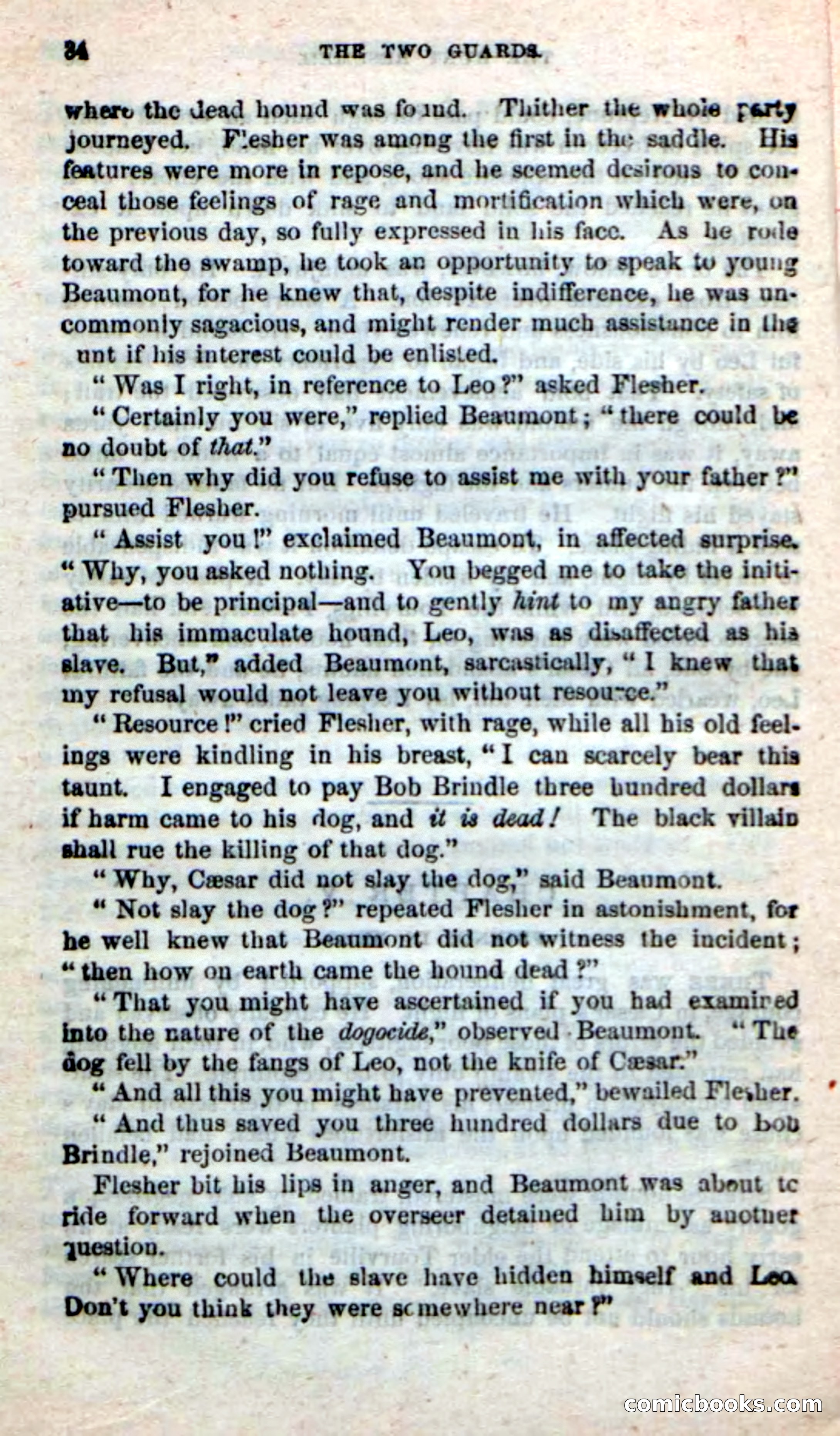 Beadle's New Dime Novels: The Two Guards — page 30 of 100