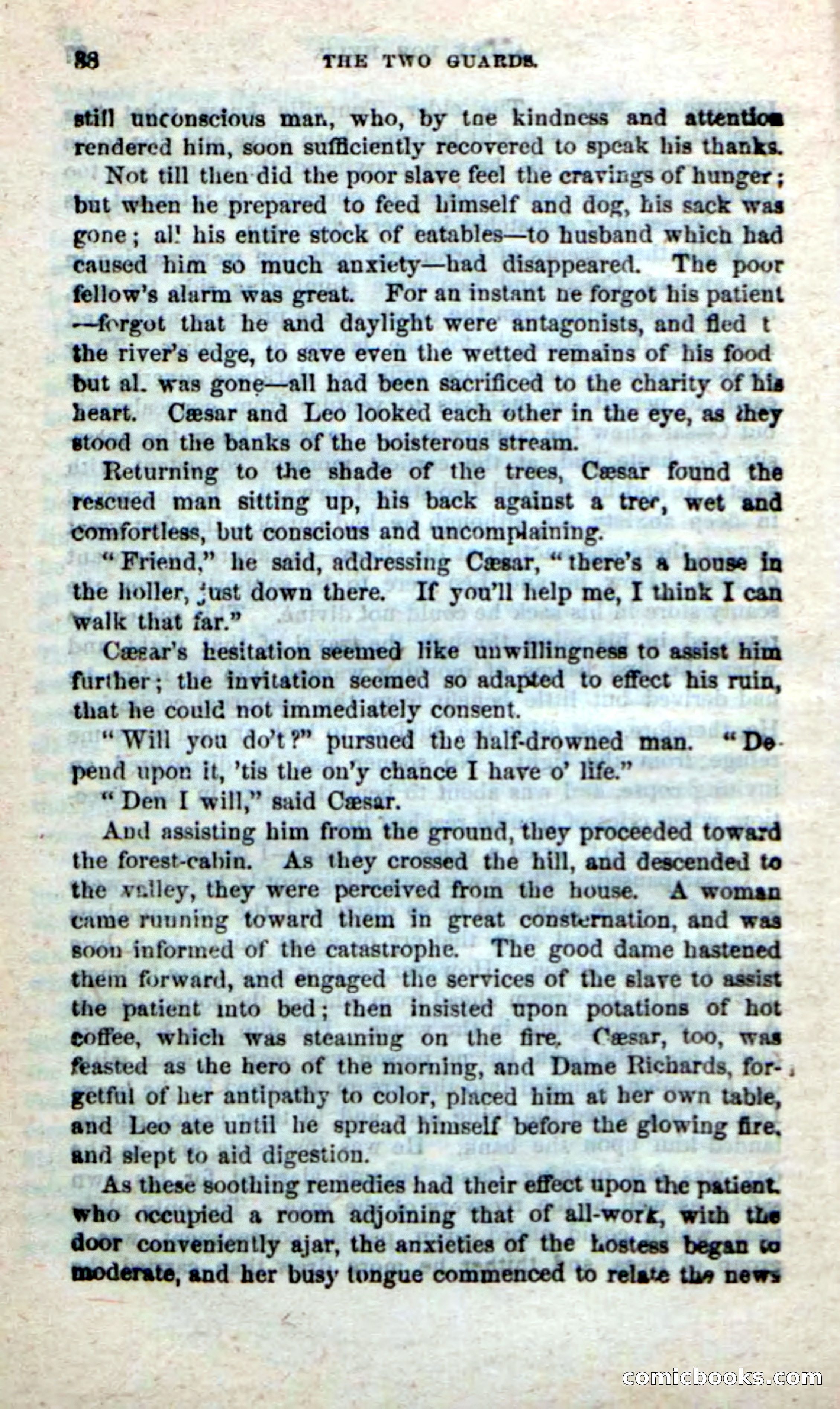 Beadle's New Dime Novels: The Two Guards — page 34 of 100