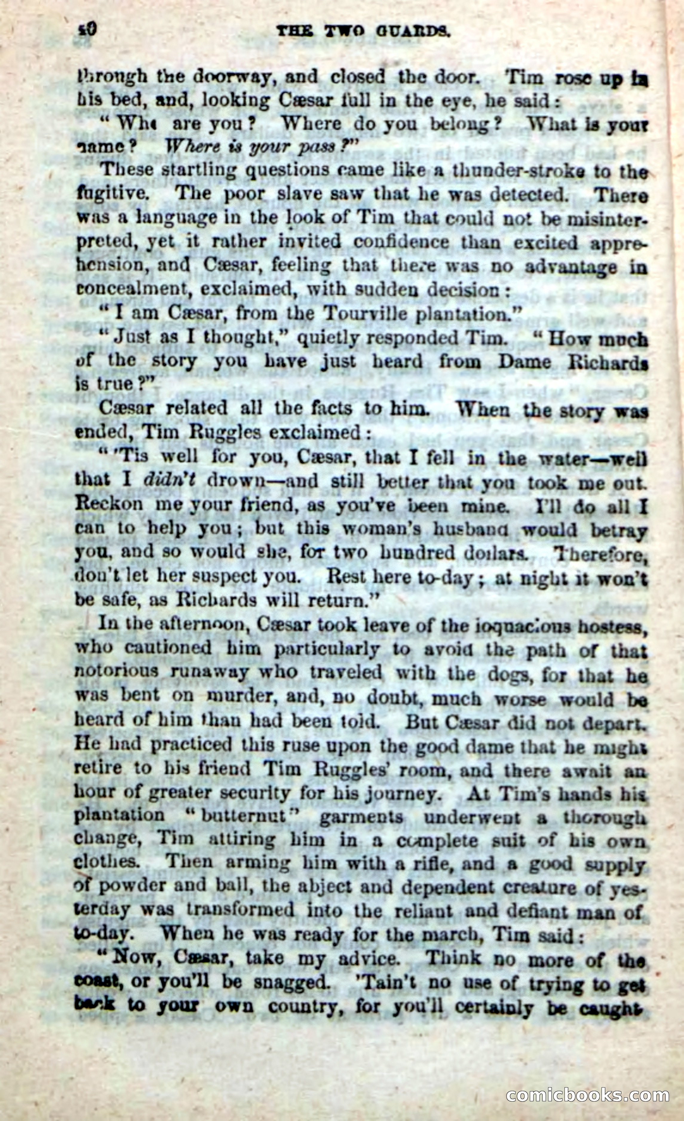 Beadle's New Dime Novels: The Two Guards — page 36 of 100