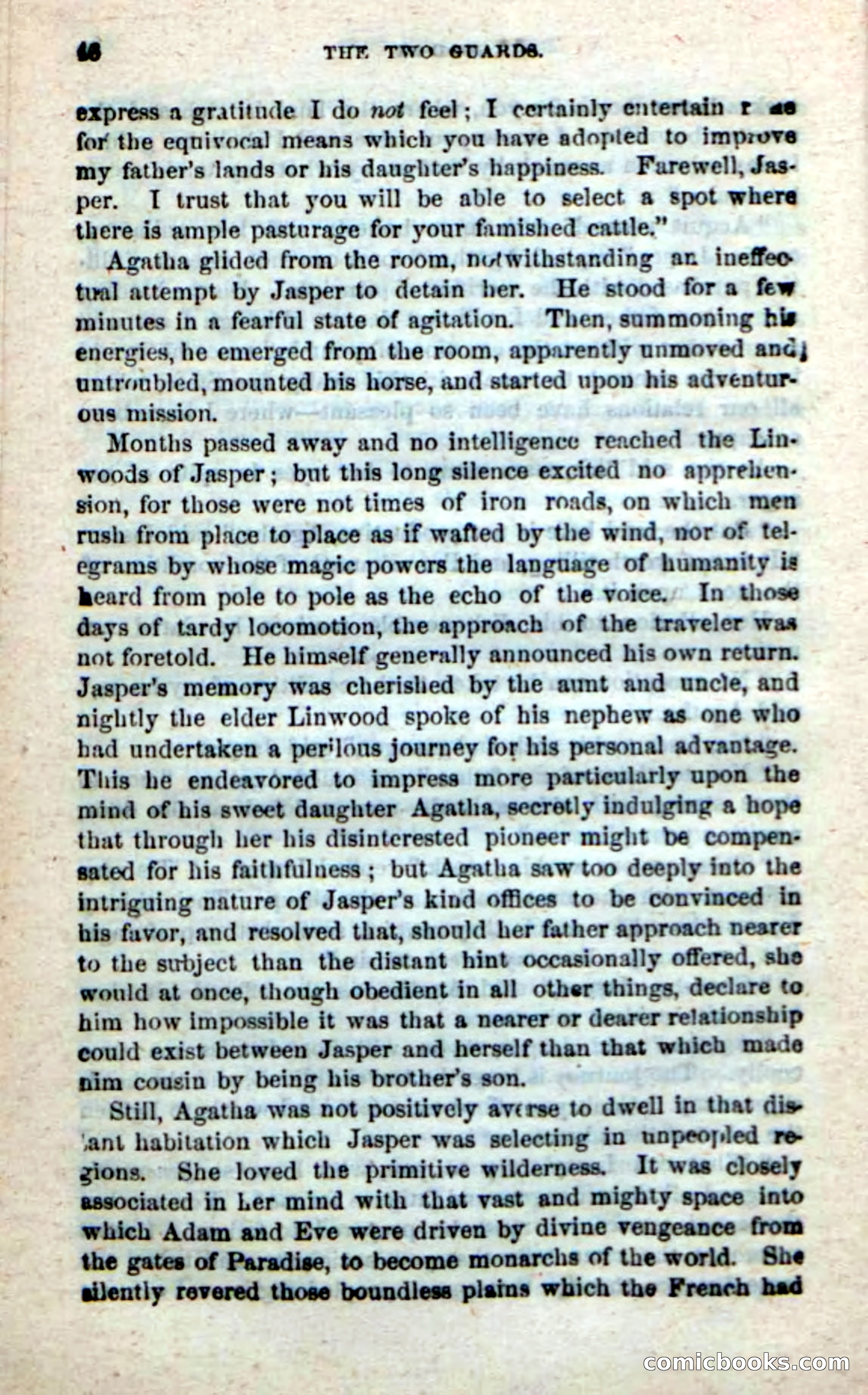 Beadle's New Dime Novels: The Two Guards — page 42 of 100