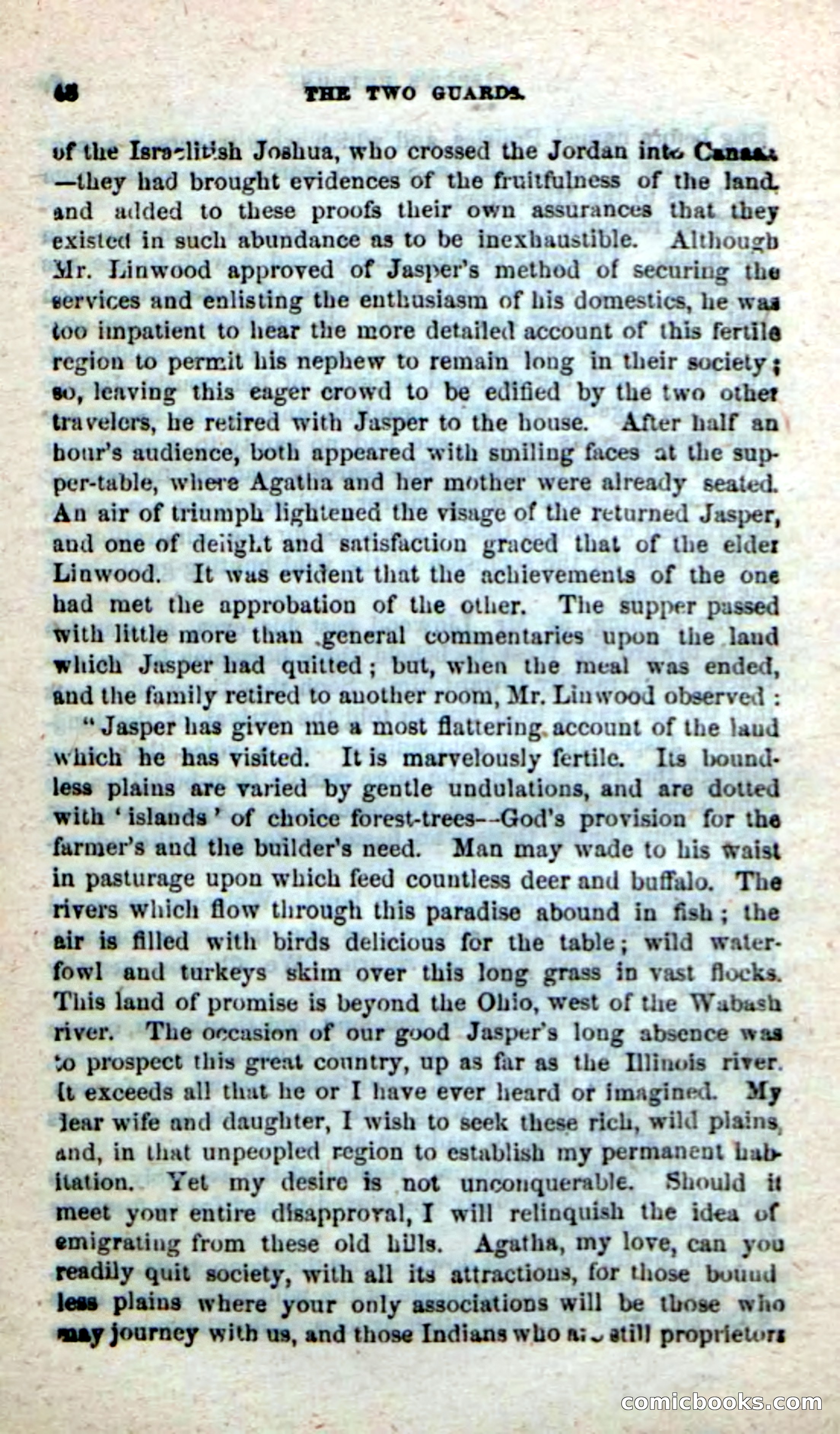 Beadle's New Dime Novels: The Two Guards — page 44 of 100