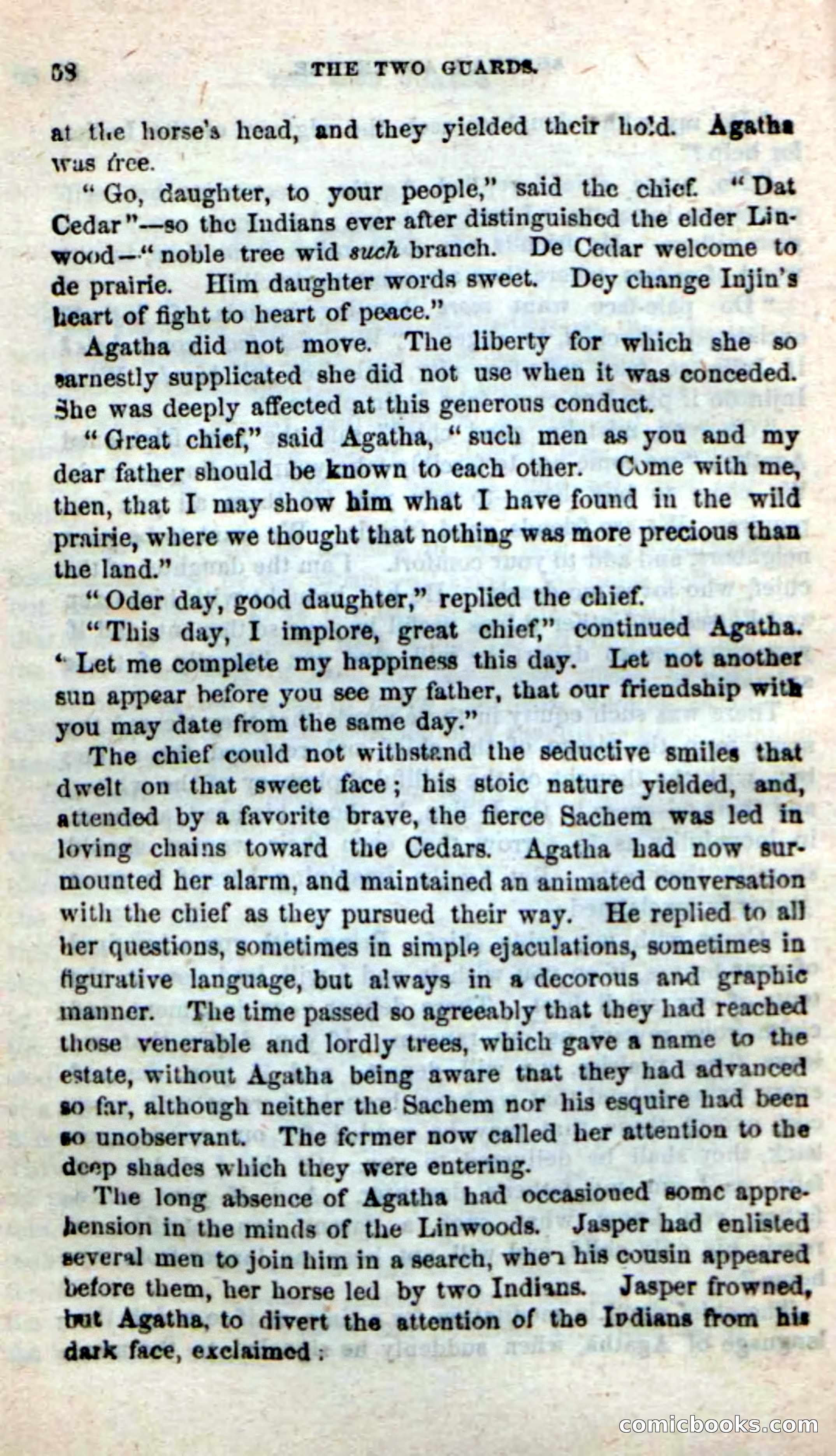 Beadle's New Dime Novels: The Two Guards — page 54 of 100