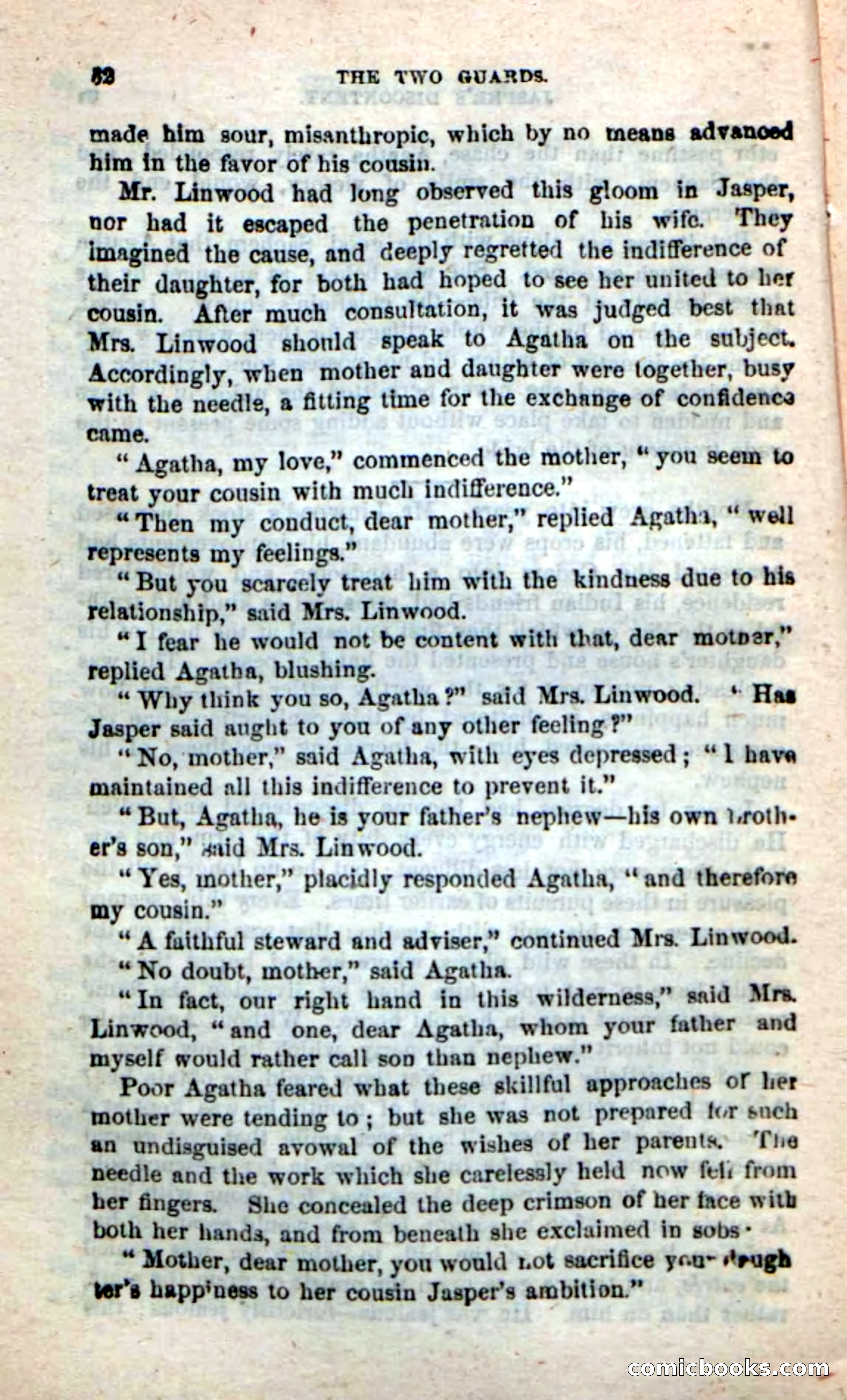 Beadle's New Dime Novels: The Two Guards — page 58 of 100