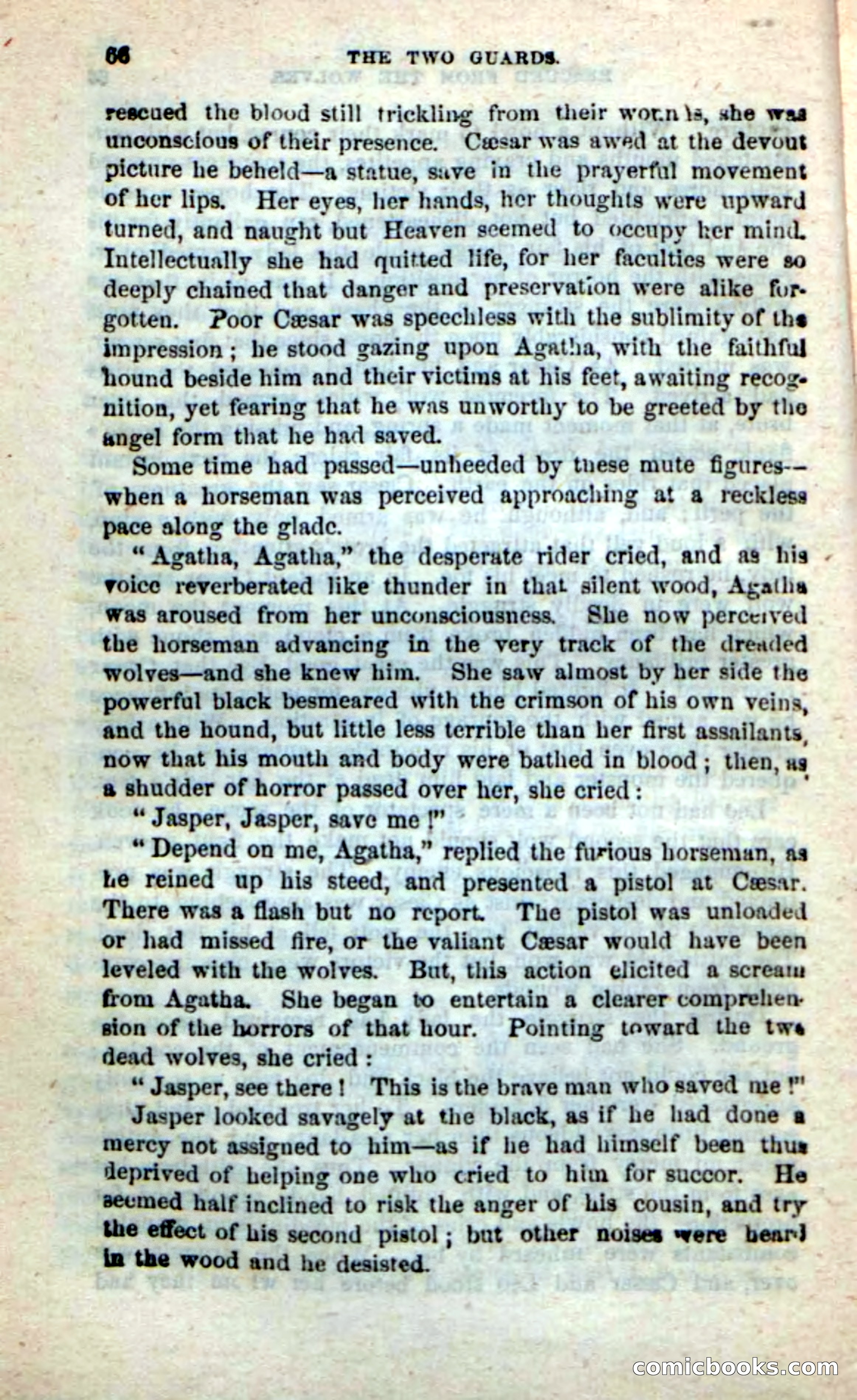 Beadle's New Dime Novels: The Two Guards — page 62 of 100