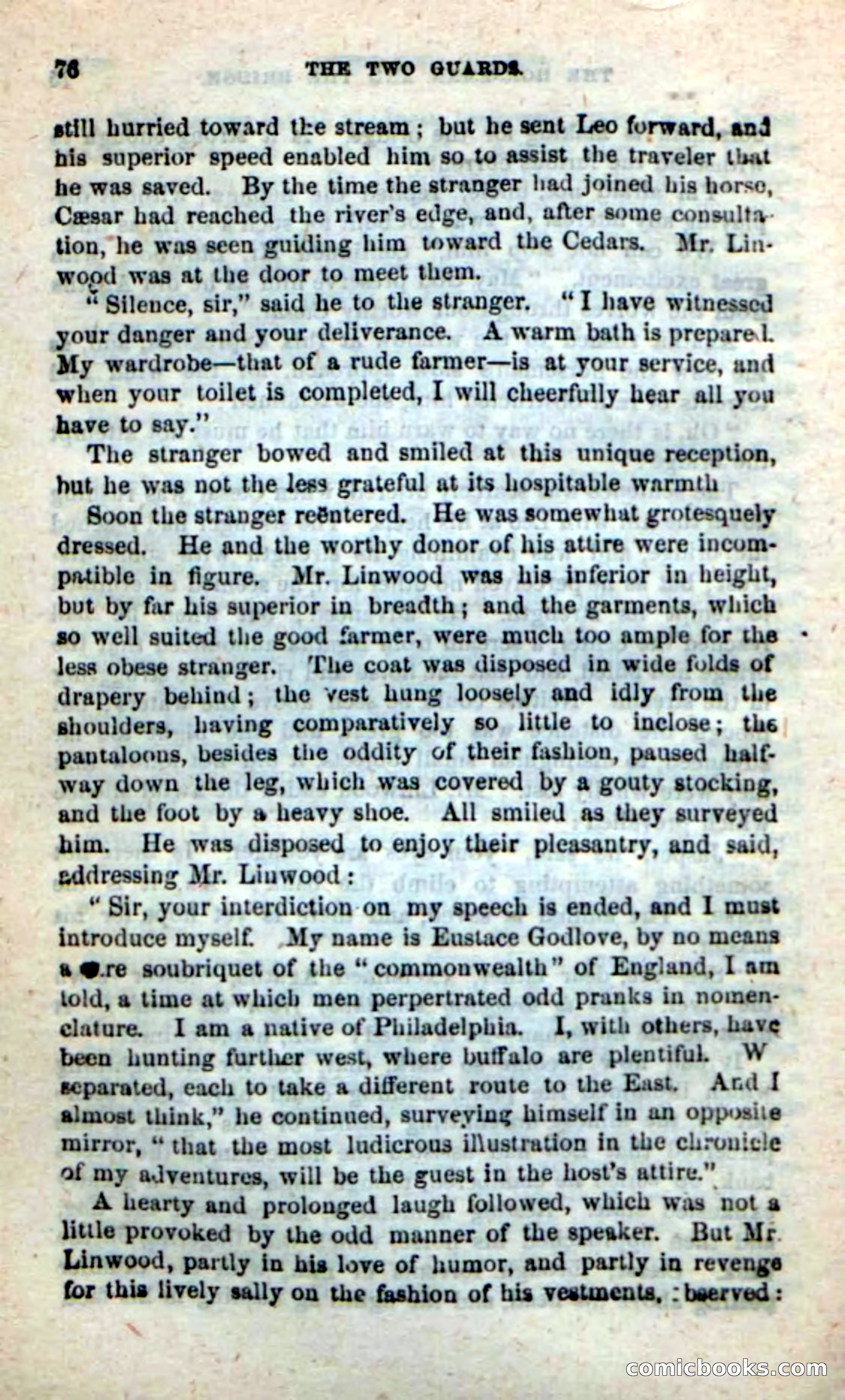 Beadle's New Dime Novels: The Two Guards — page 72 of 100