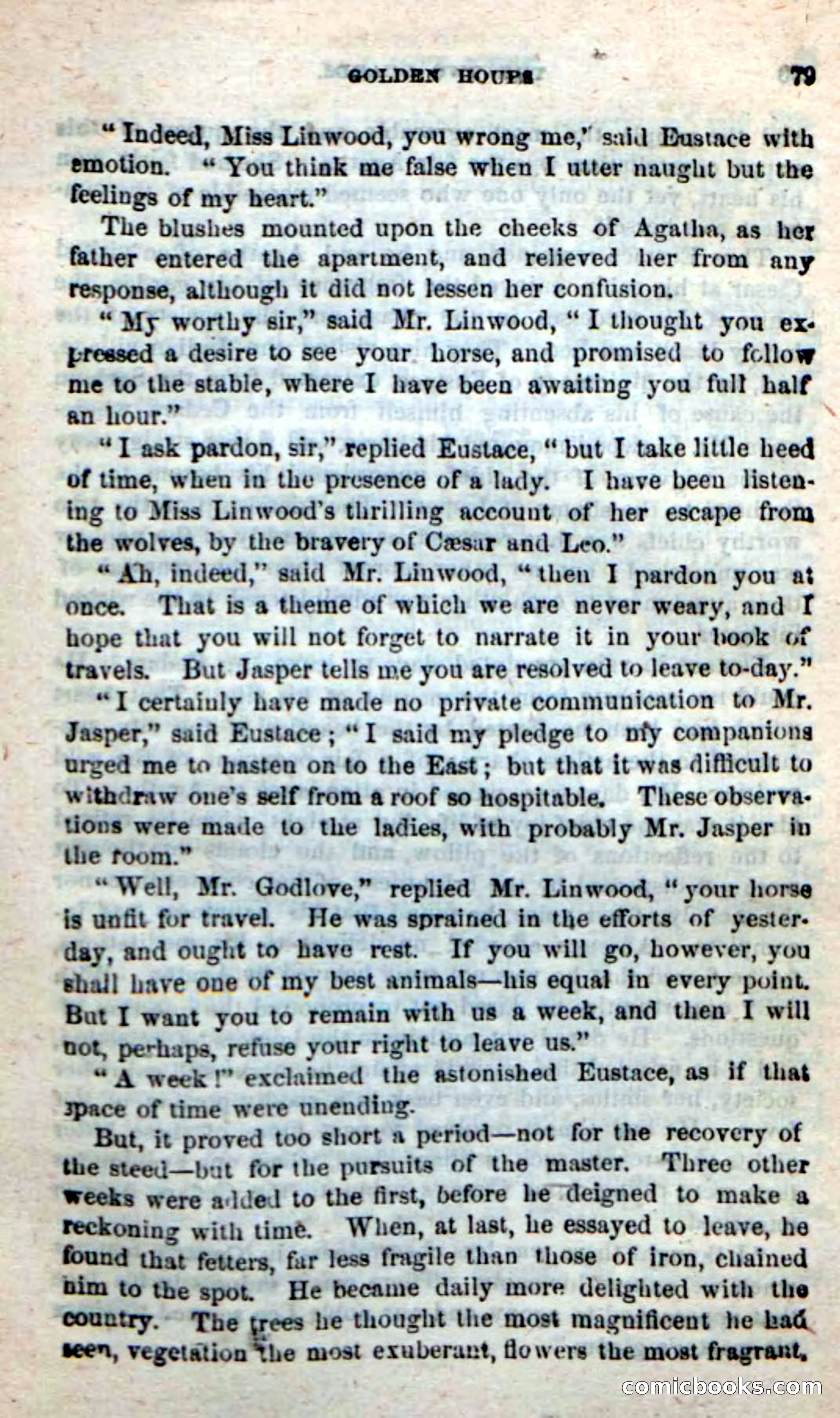 Beadle's New Dime Novels: The Two Guards — page 75 of 100