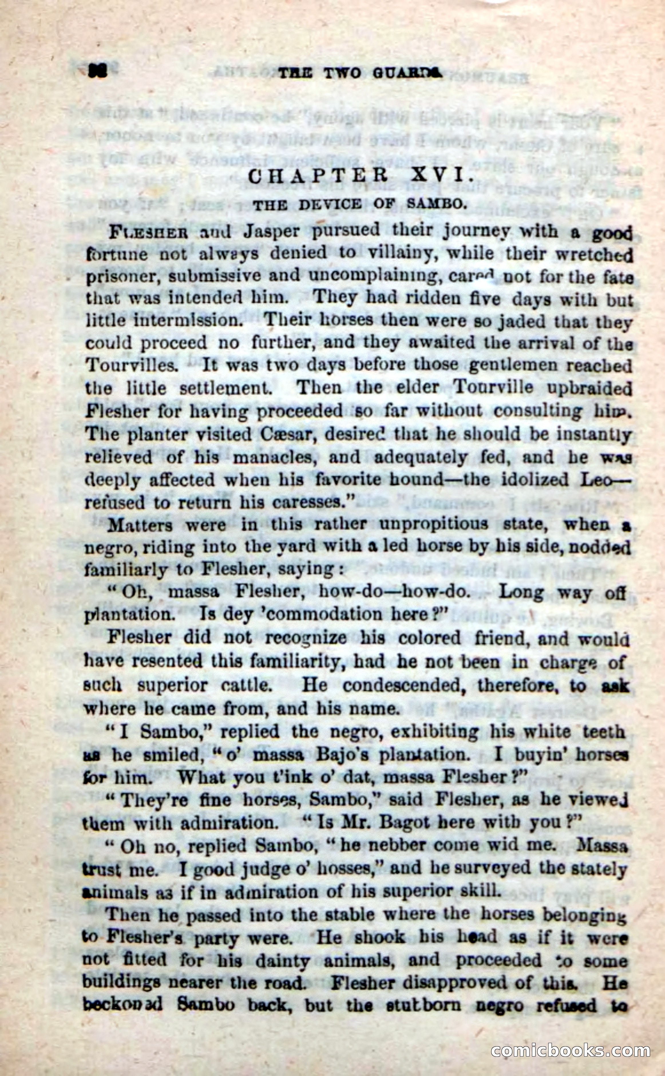 Beadle's New Dime Novels: The Two Guards — page 88 of 100