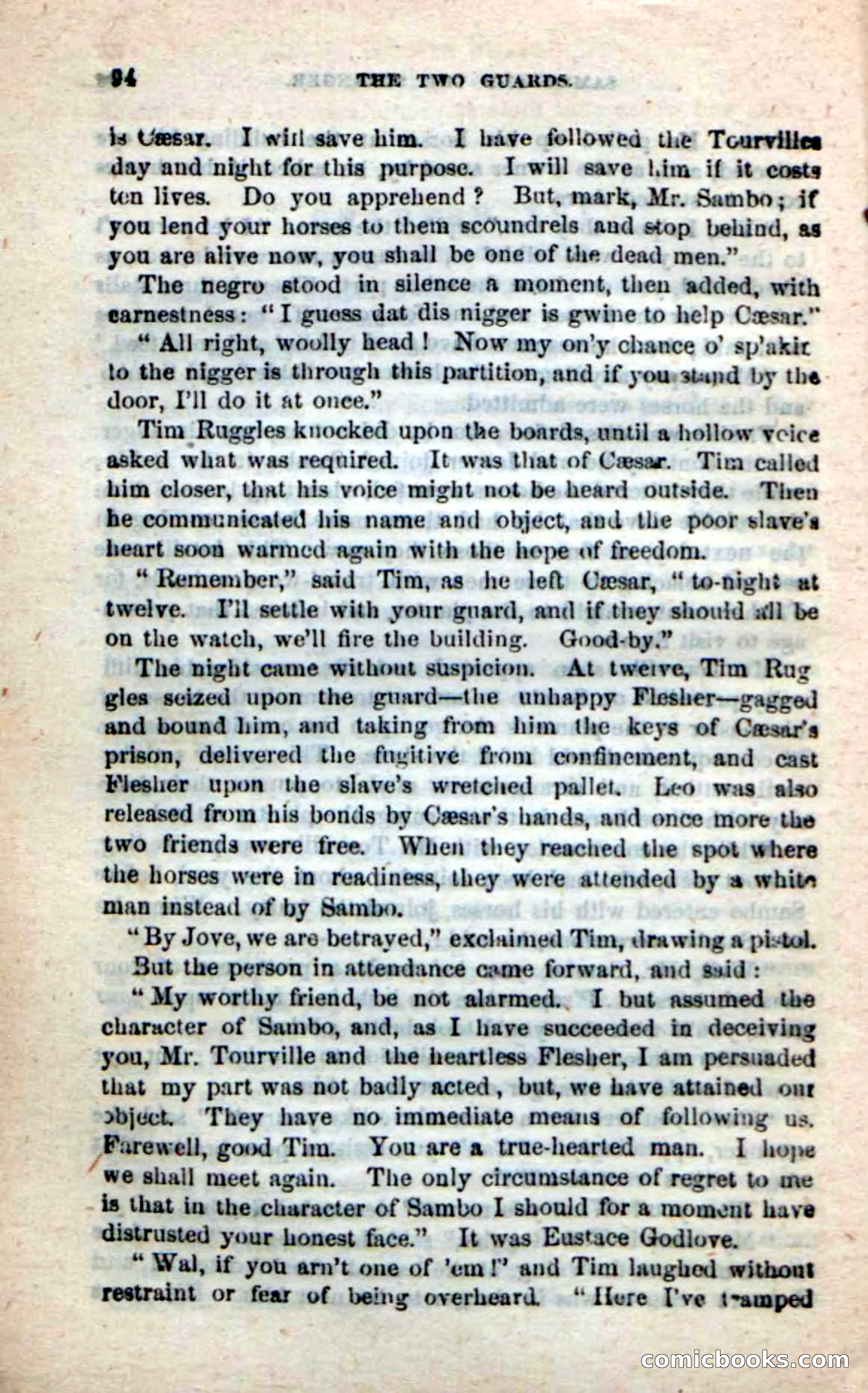 Beadle's New Dime Novels: The Two Guards — page 90 of 100