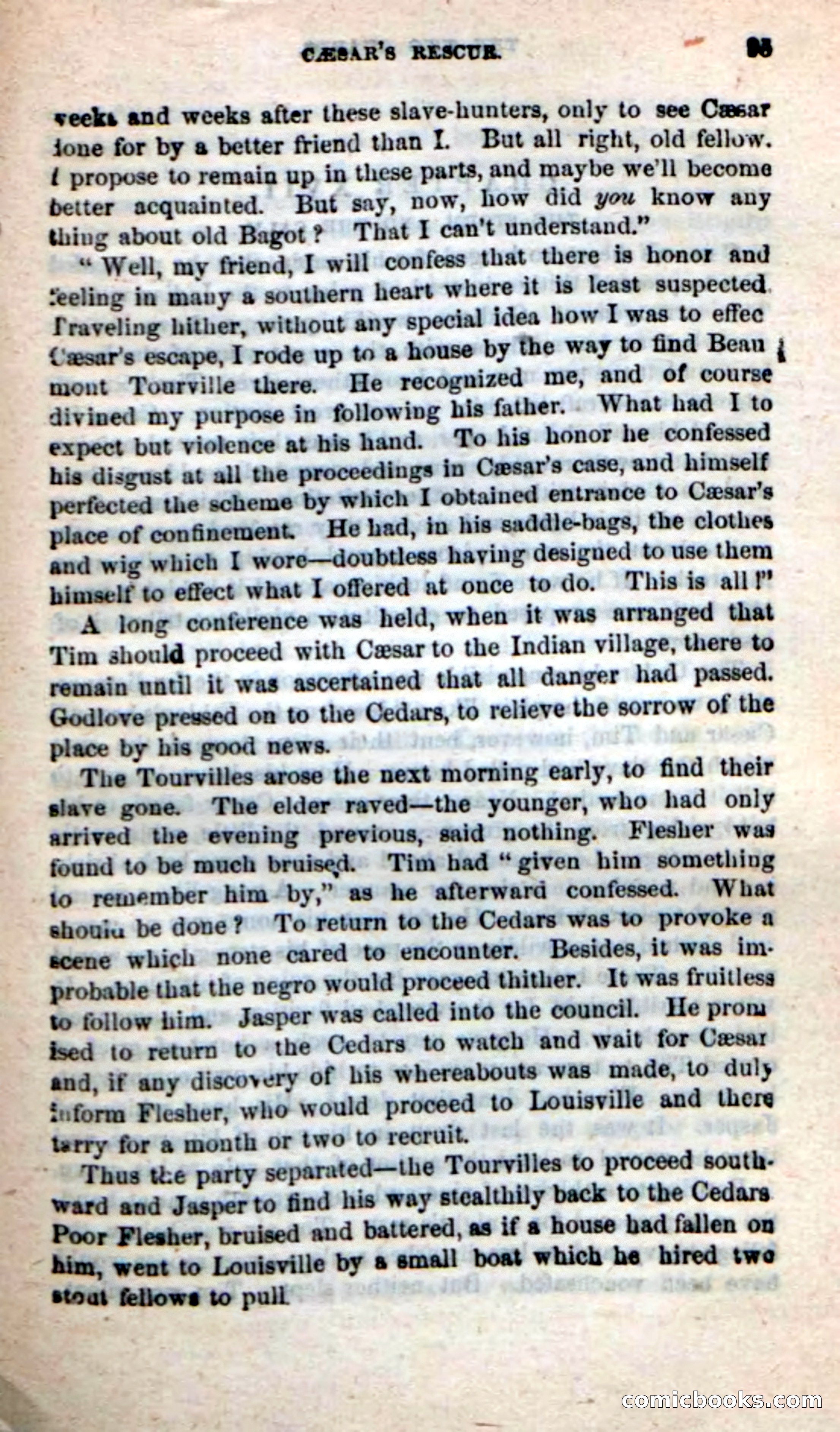 Beadle's New Dime Novels: The Two Guards — page 91 of 100