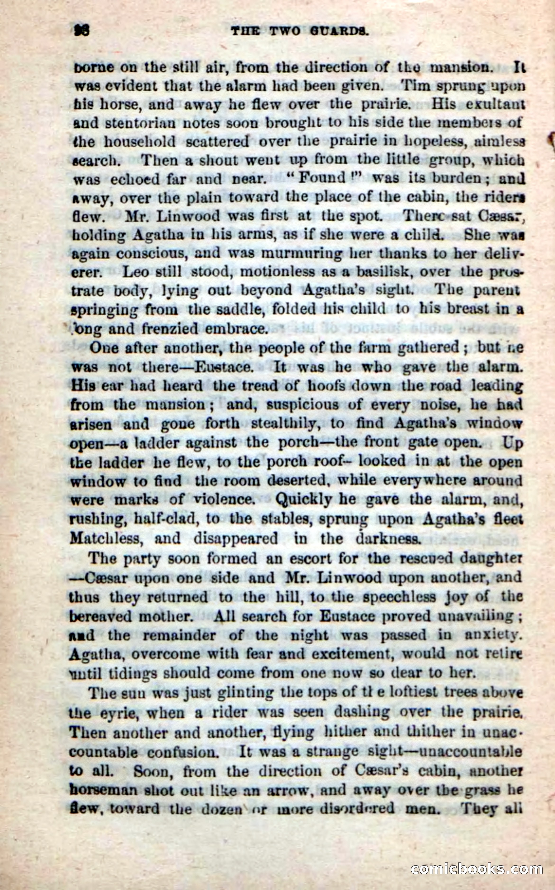 Beadle's New Dime Novels: The Two Guards — page 94 of 100