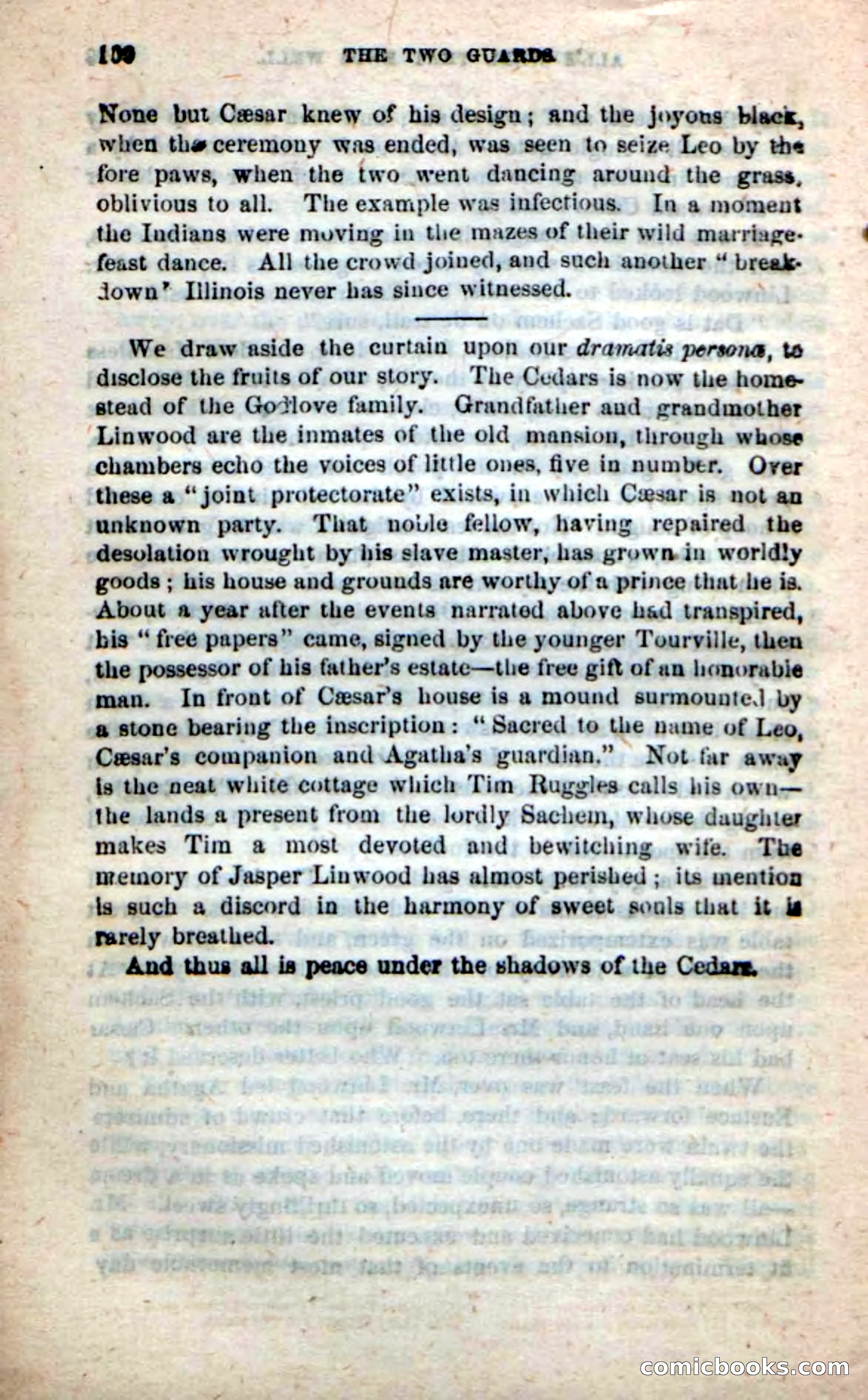 Beadle's New Dime Novels: The Two Guards — page 96 of 100
