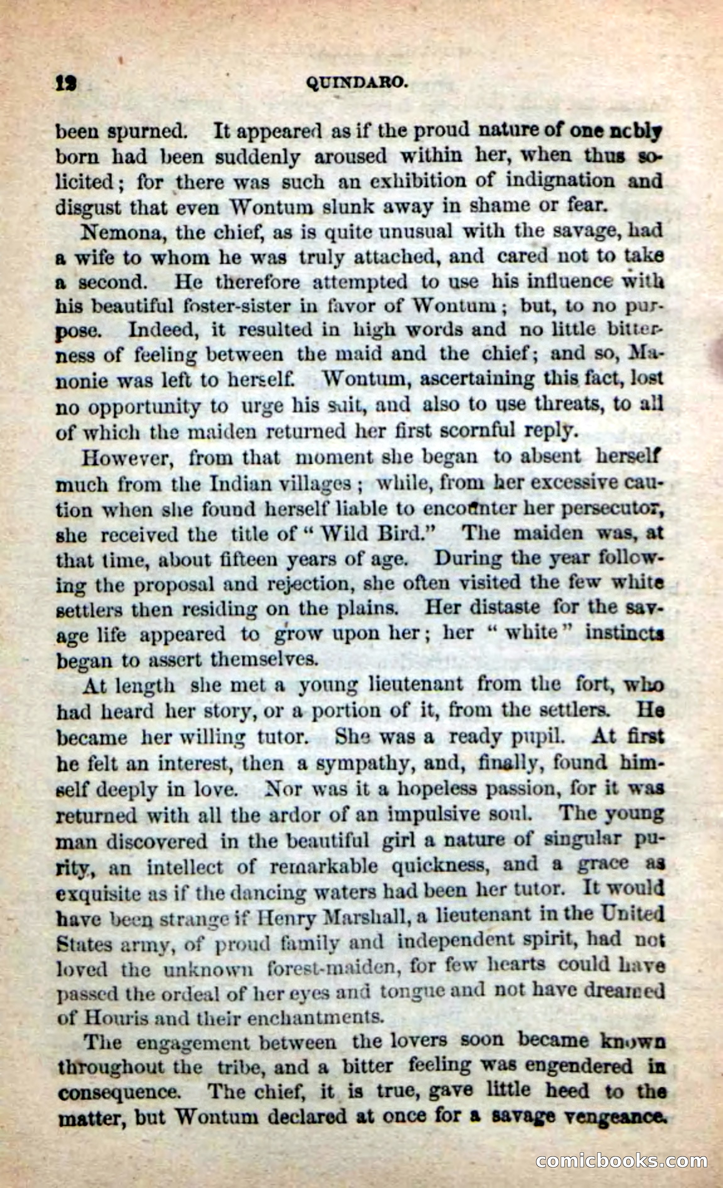 Beadle's New Dime Novels: Quindaro — page 8 of 104