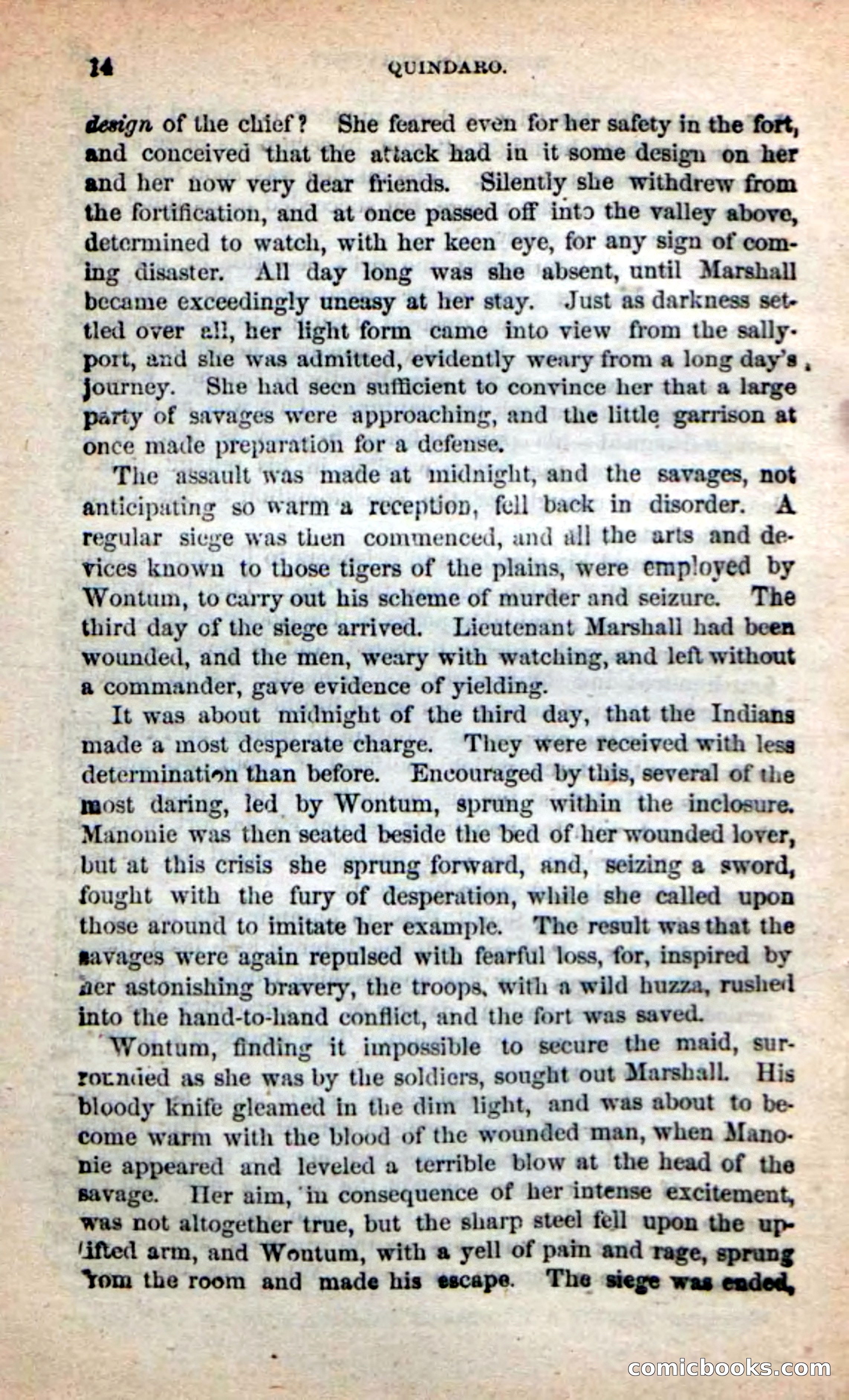 Beadle's New Dime Novels: Quindaro — page 10 of 104