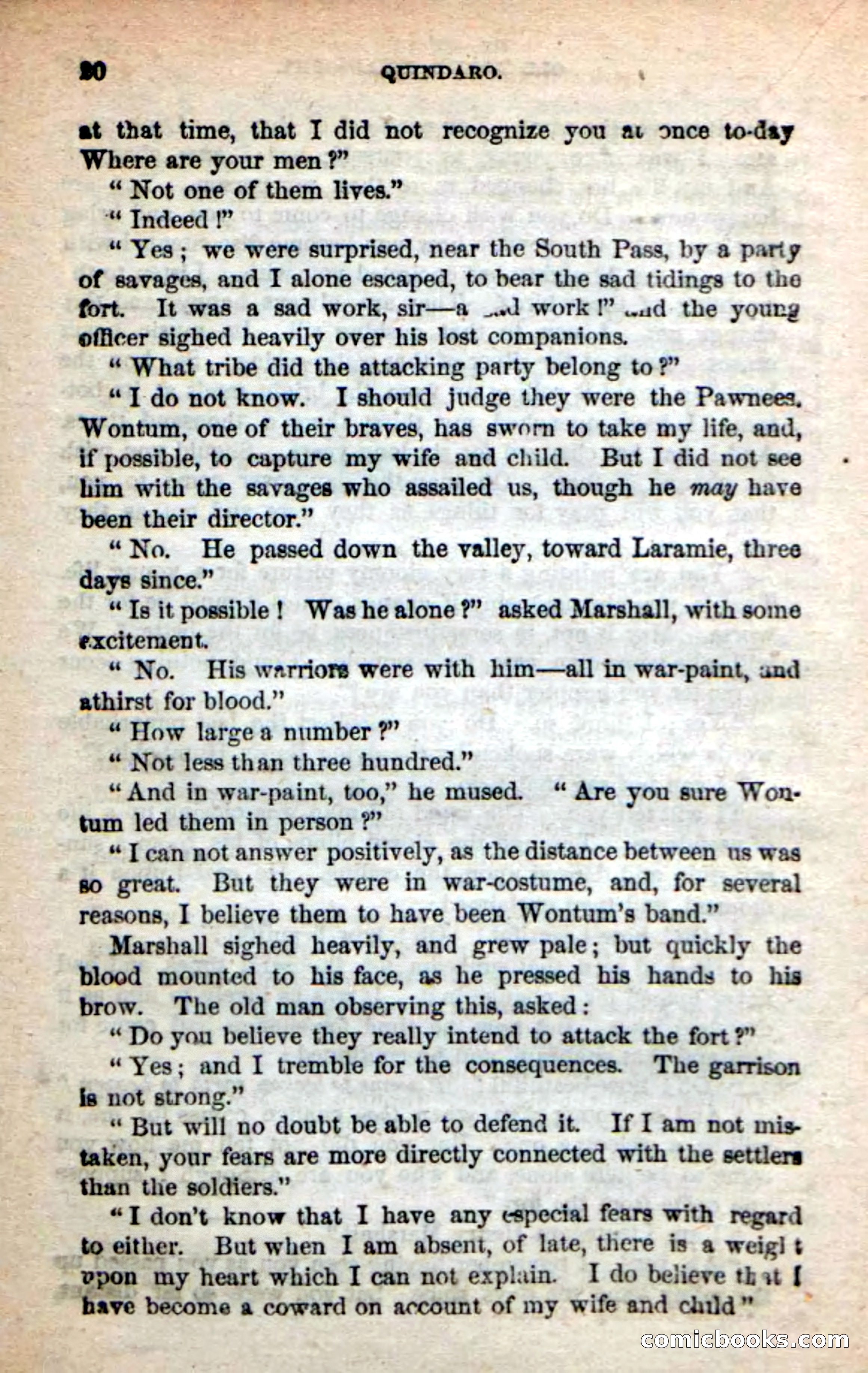 Beadle's New Dime Novels: Quindaro — page 16 of 104