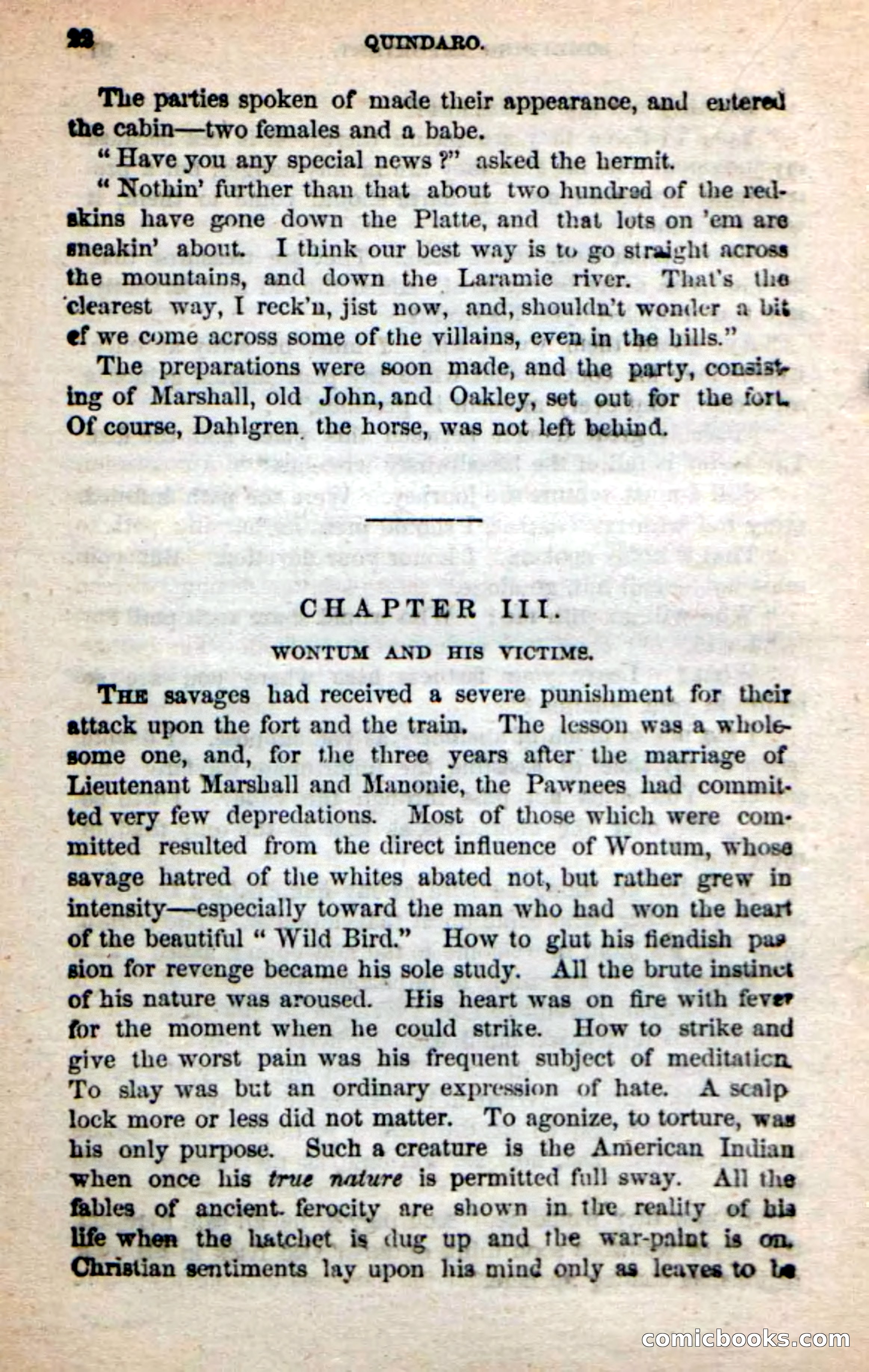 Beadle's New Dime Novels: Quindaro — page 18 of 104